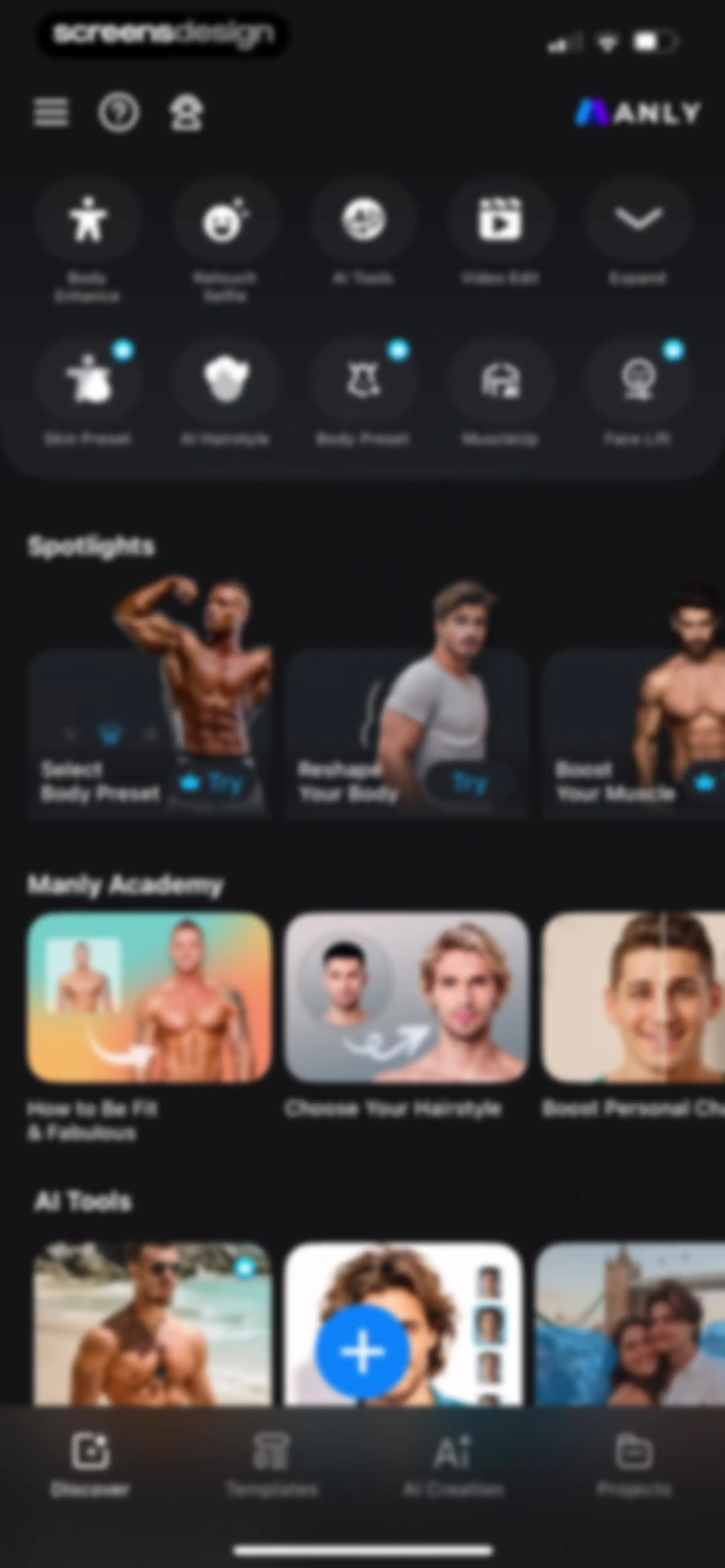 Manly - AI Photo Editor screen 102