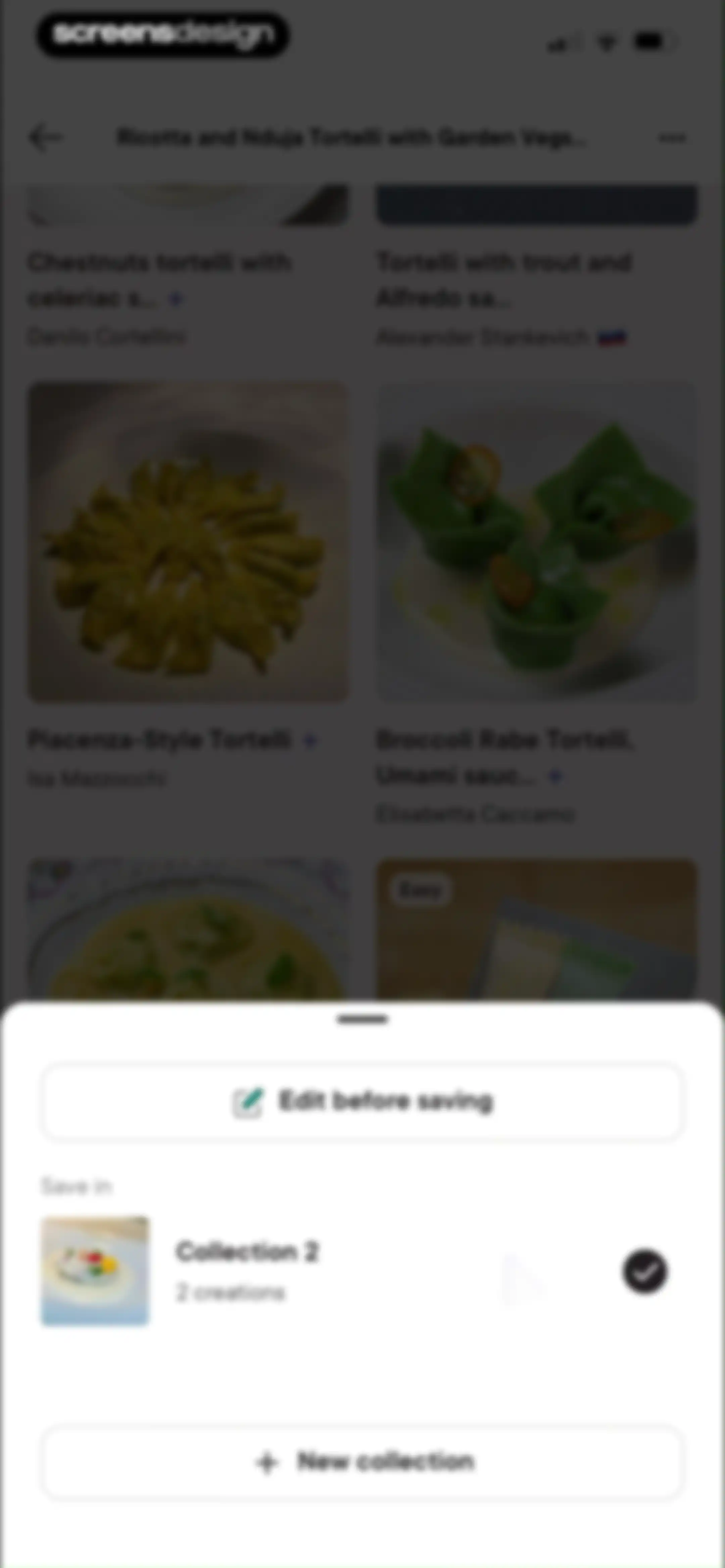 Gronda: Recipes for Chefs screen 54