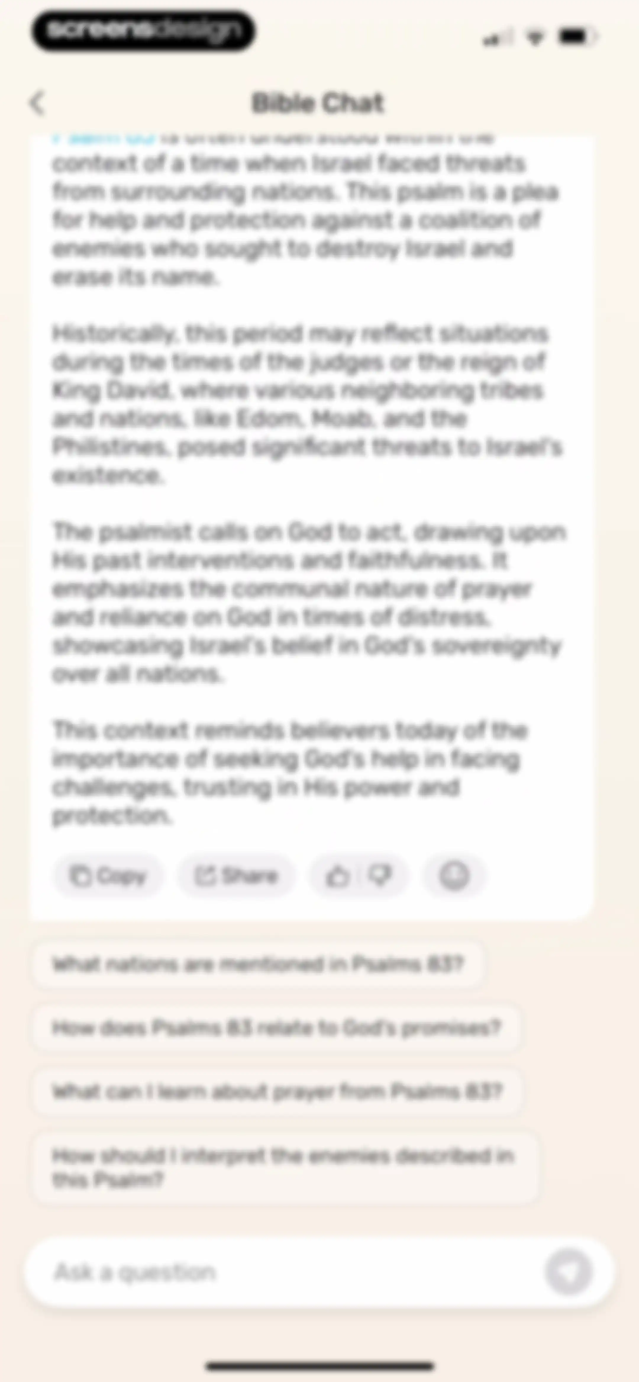 Bible Study - Manna screen 57