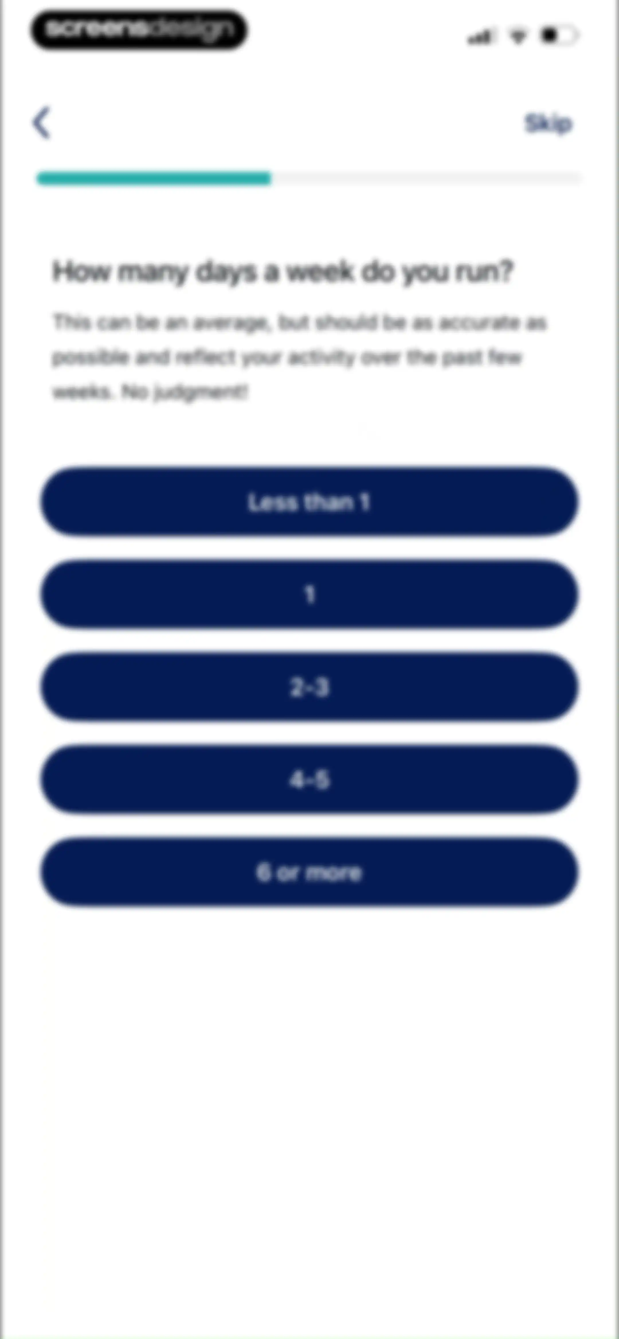 ASICS Runkeeper—Run Tracker screen 20
