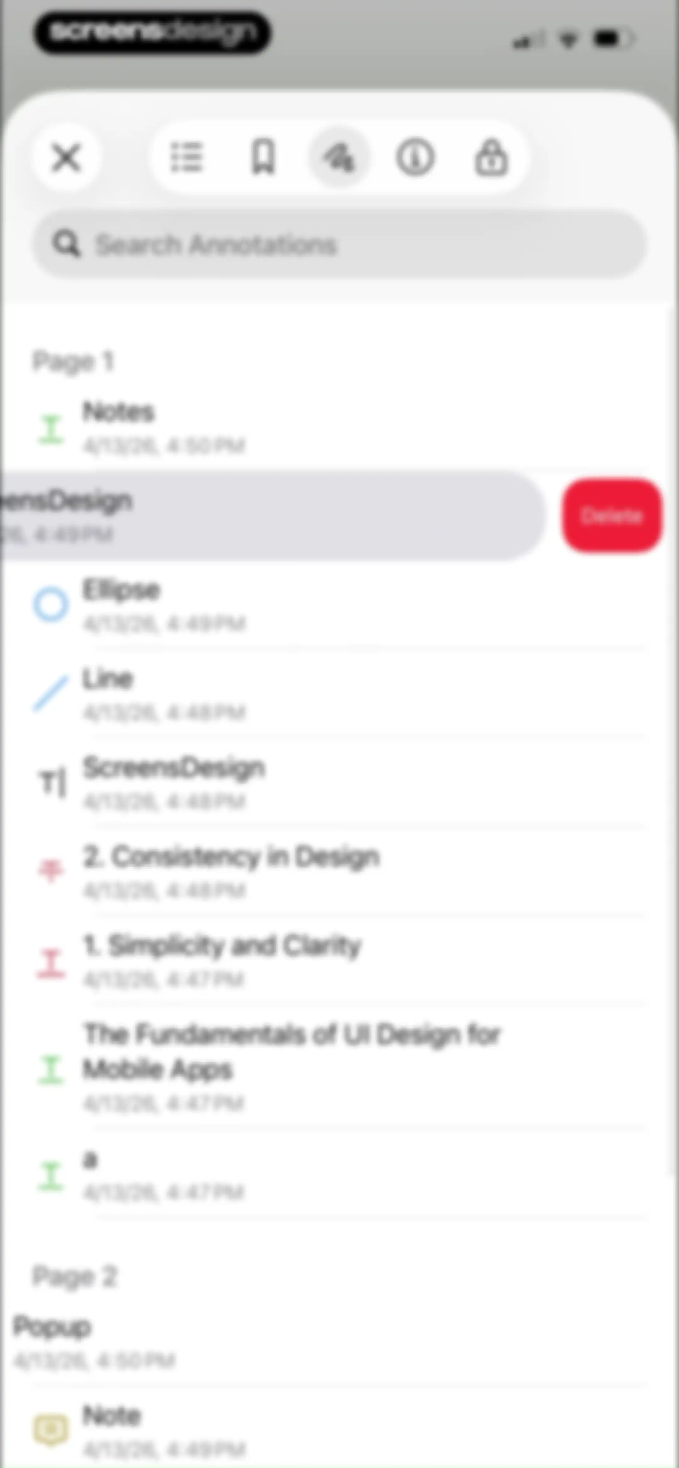 PDF Editor ® screen 55