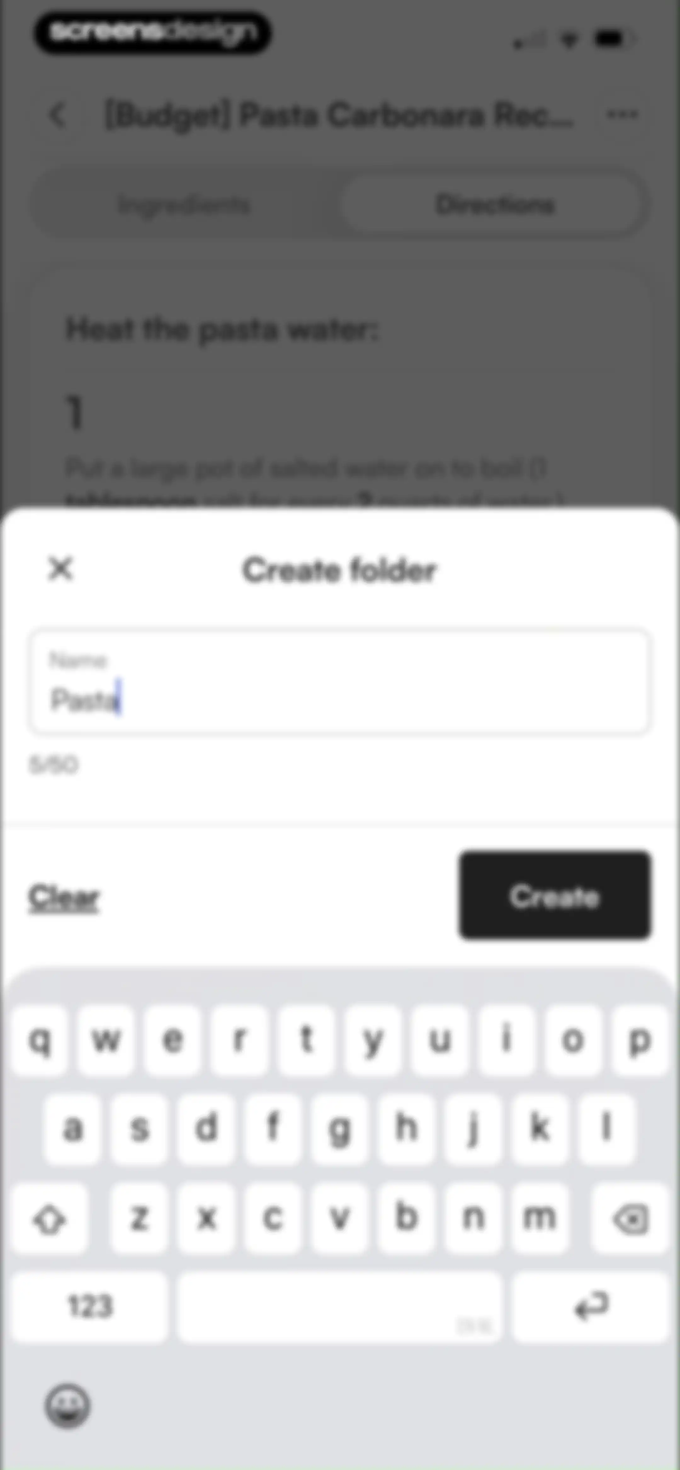 Osta: Save & Share Recipes screen 119