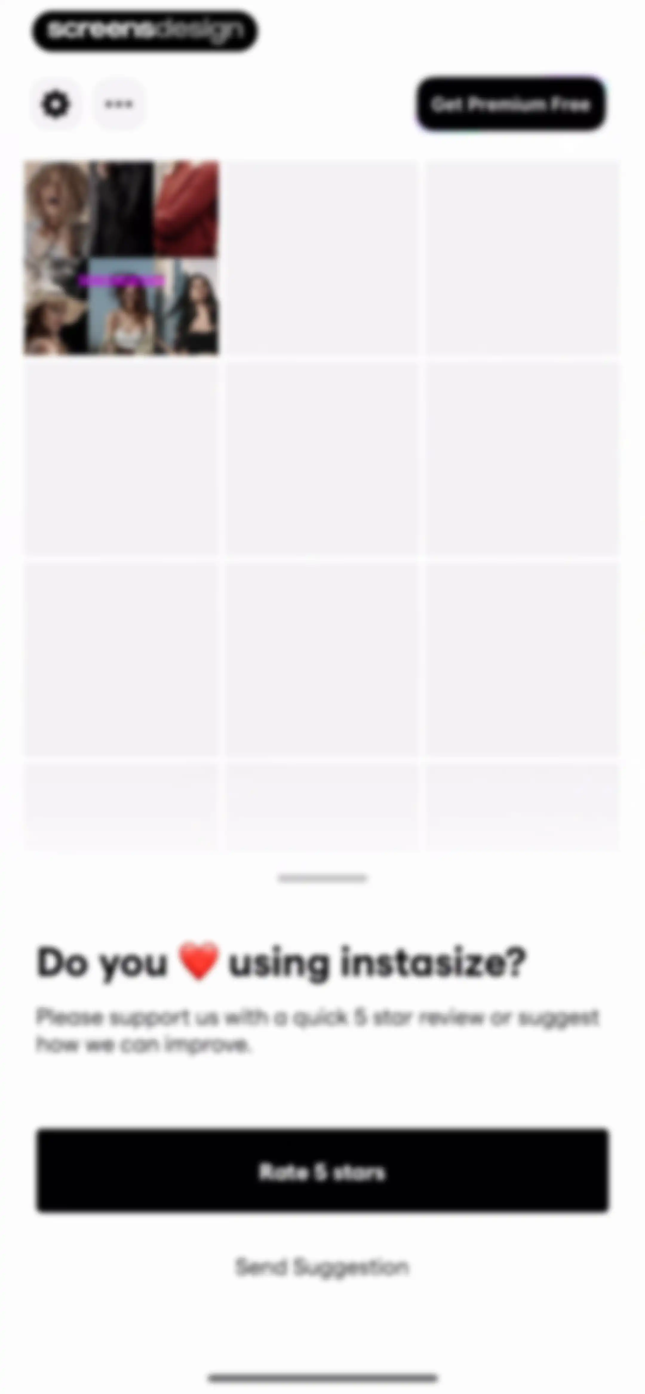 InstaSize: AI Photo Editor screen 55