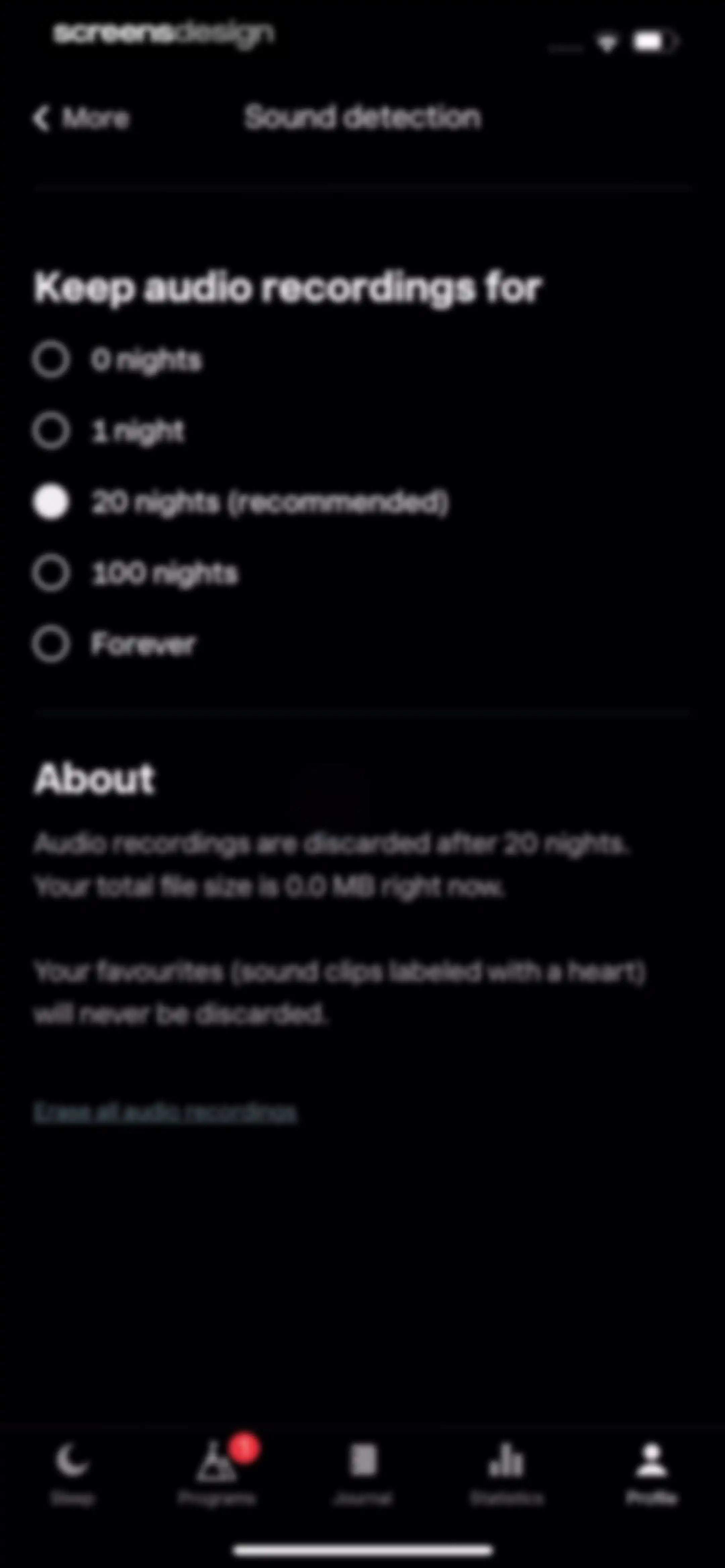 Sleep Cycle - Tracker & Sounds screen 85