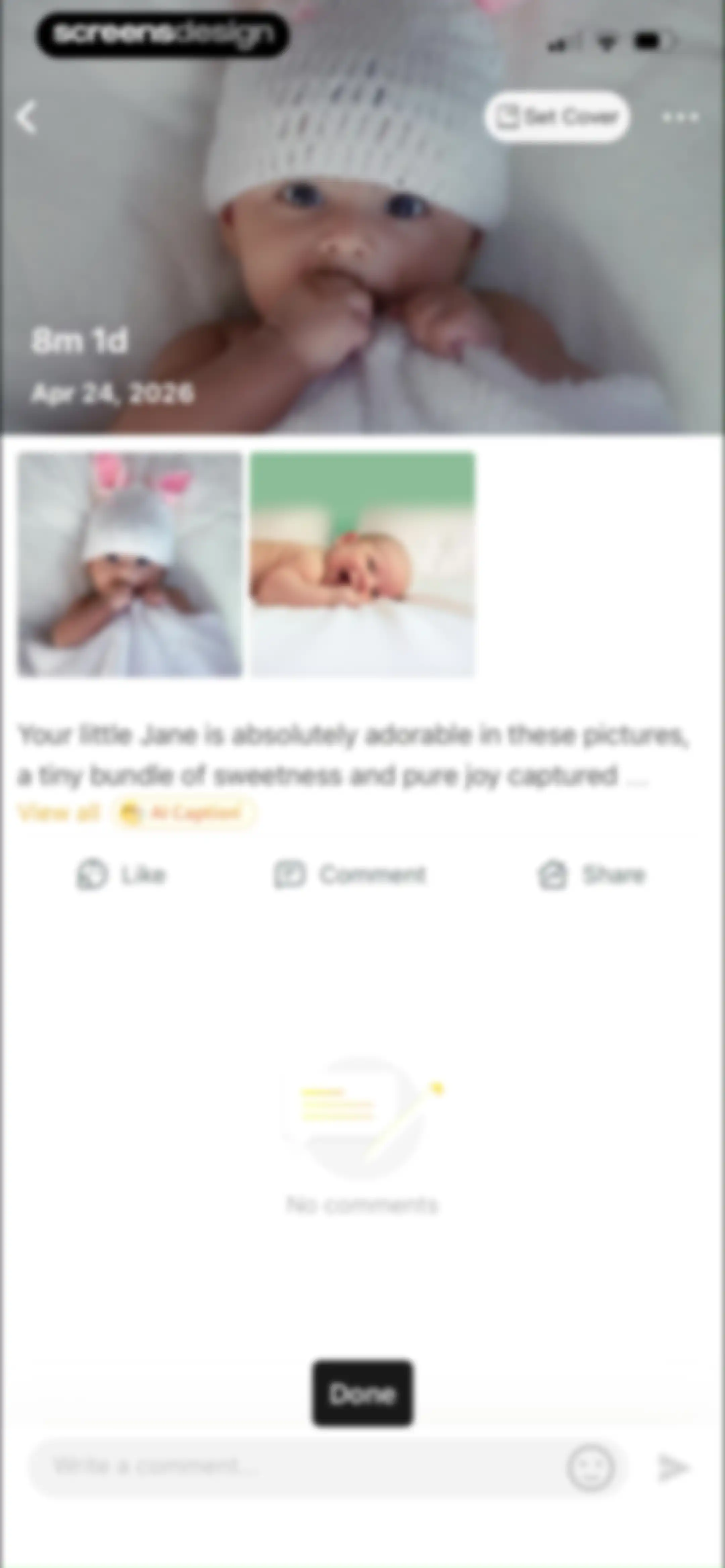 TimeHut - Baby Album screen 50