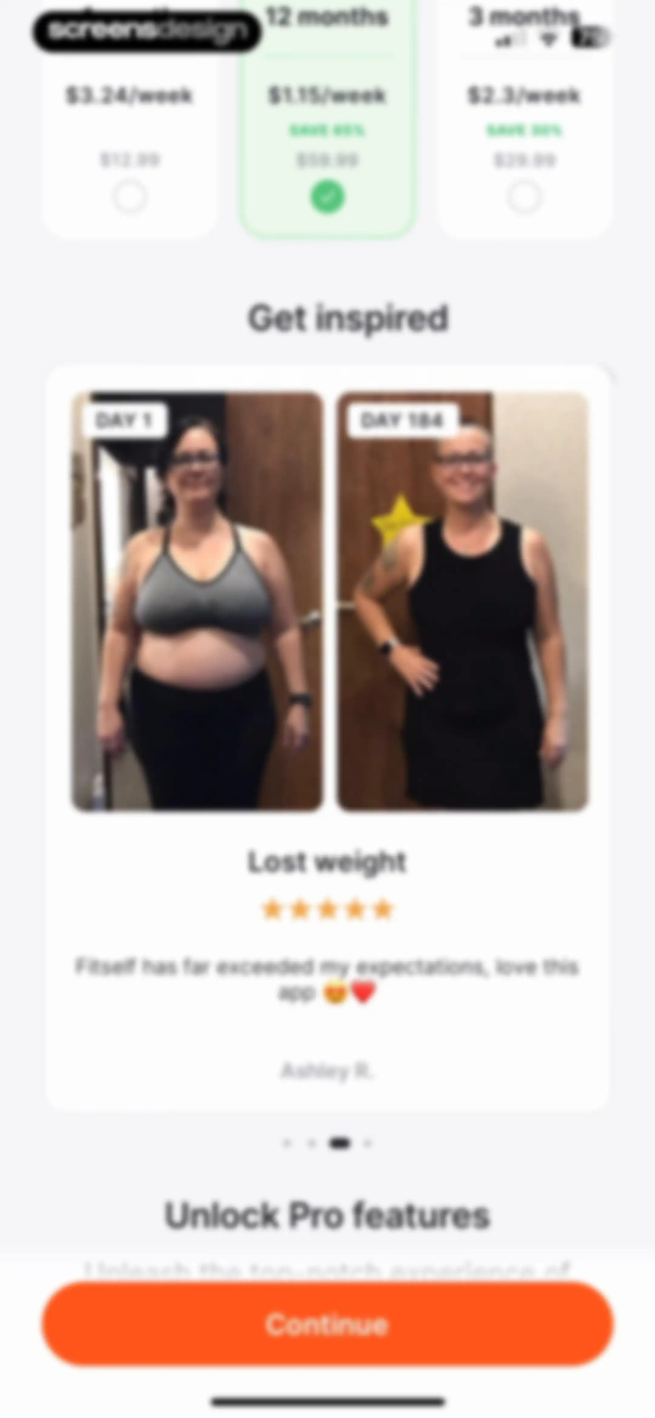 Fitself: Fitness and Fasting screen 44
