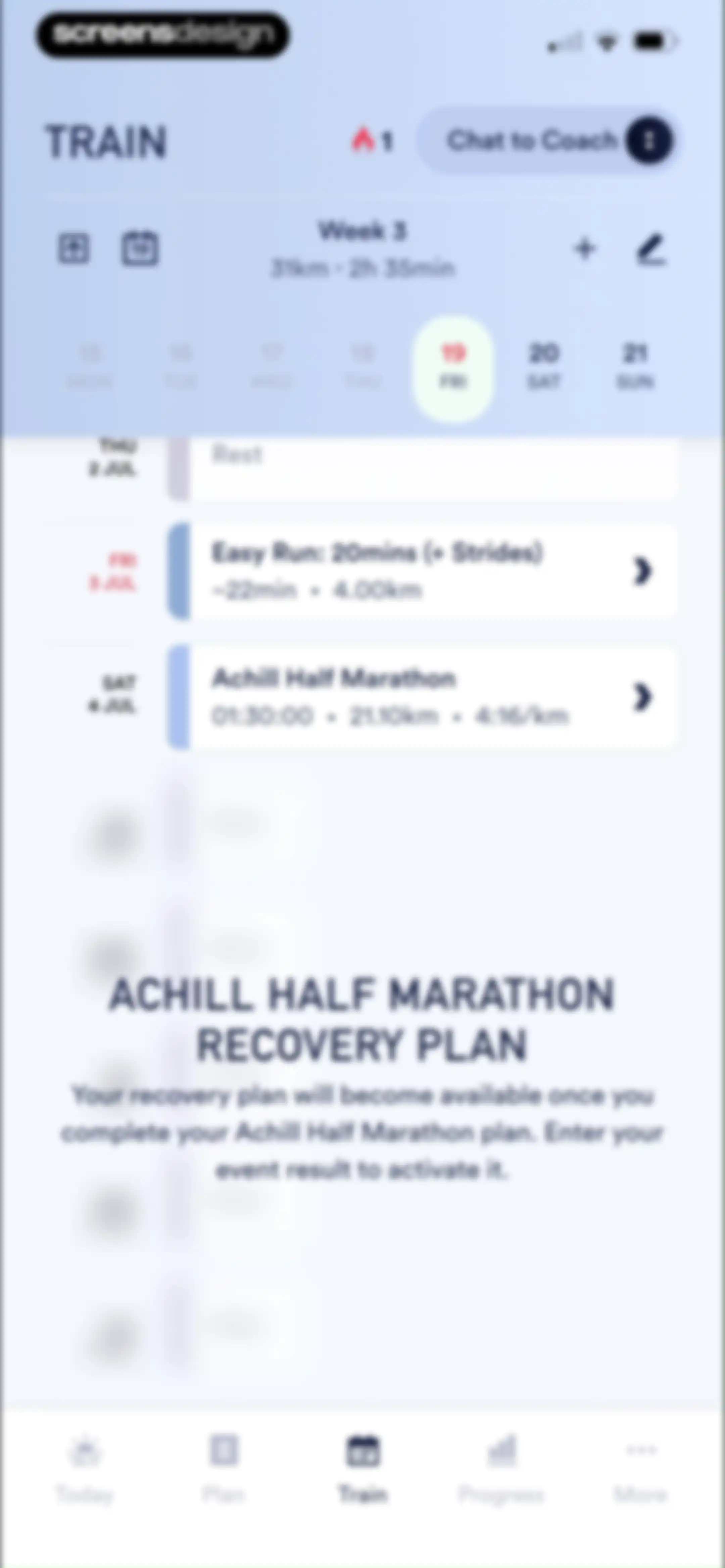 Coopah: The Run Coaching App screen 114