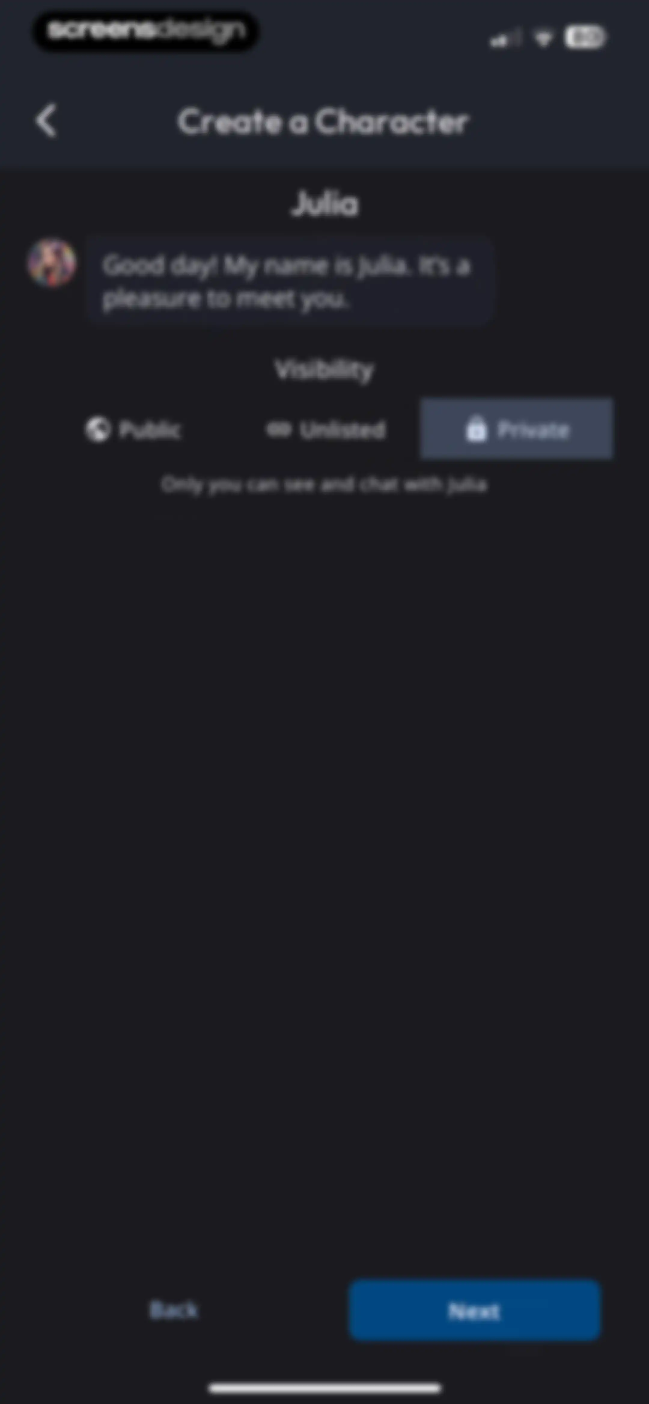 Character AI: Chat, Talk, Text screen 54