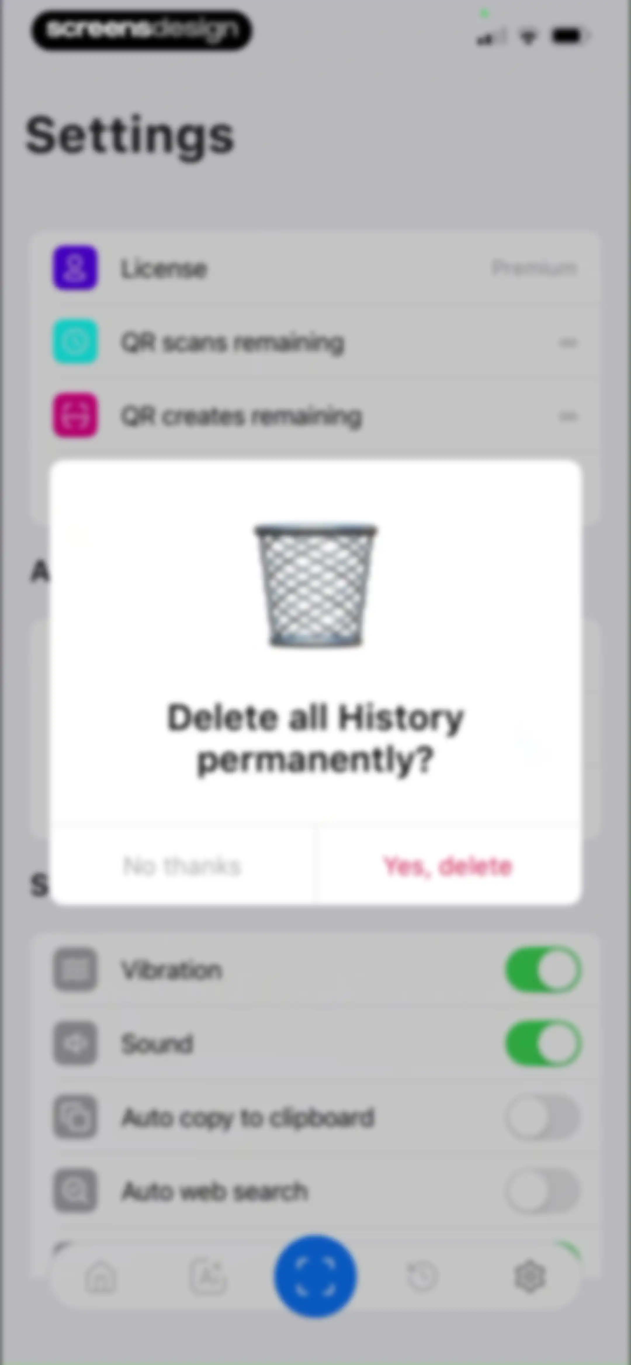 QR Code Scanner & AI Generator screen 74