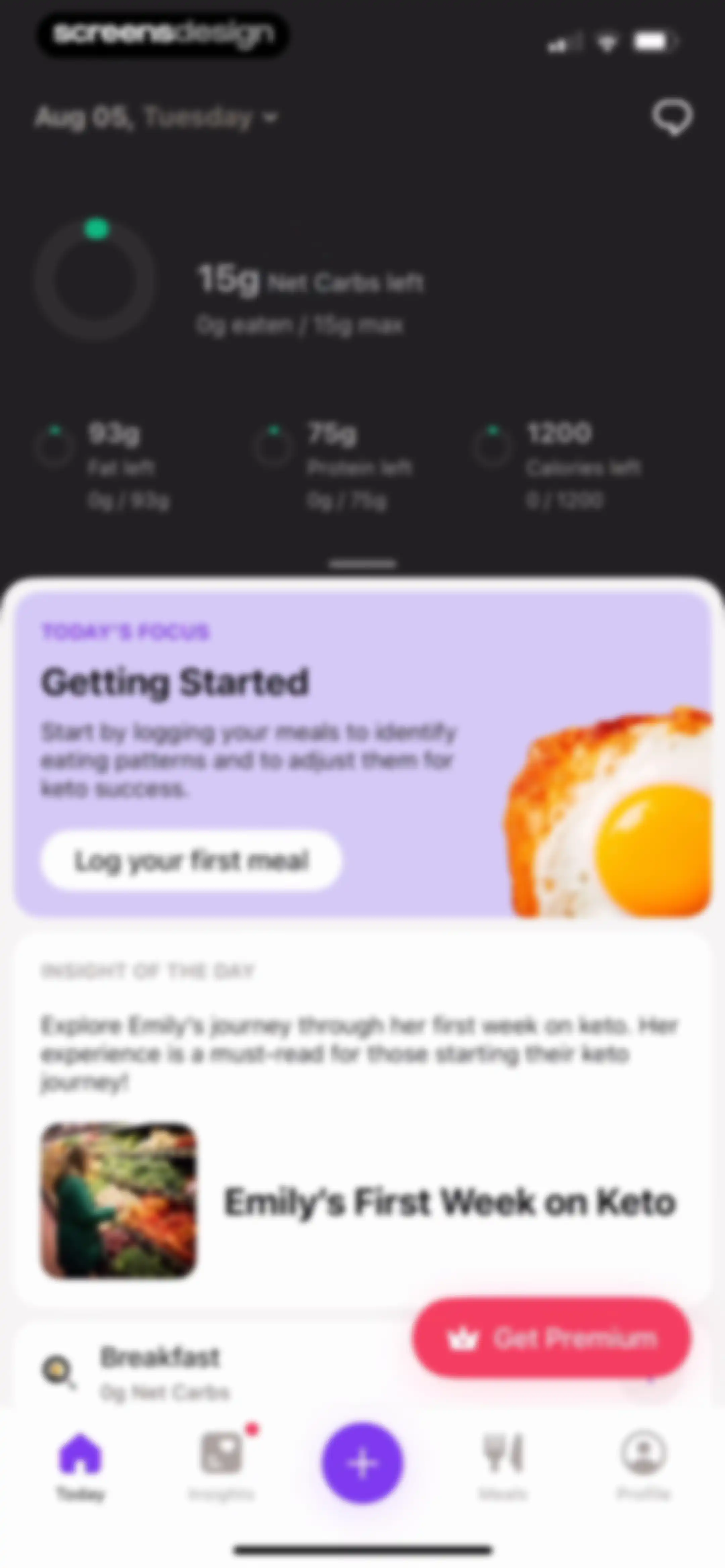 Keto Diet App － Carb Tracker screen 72