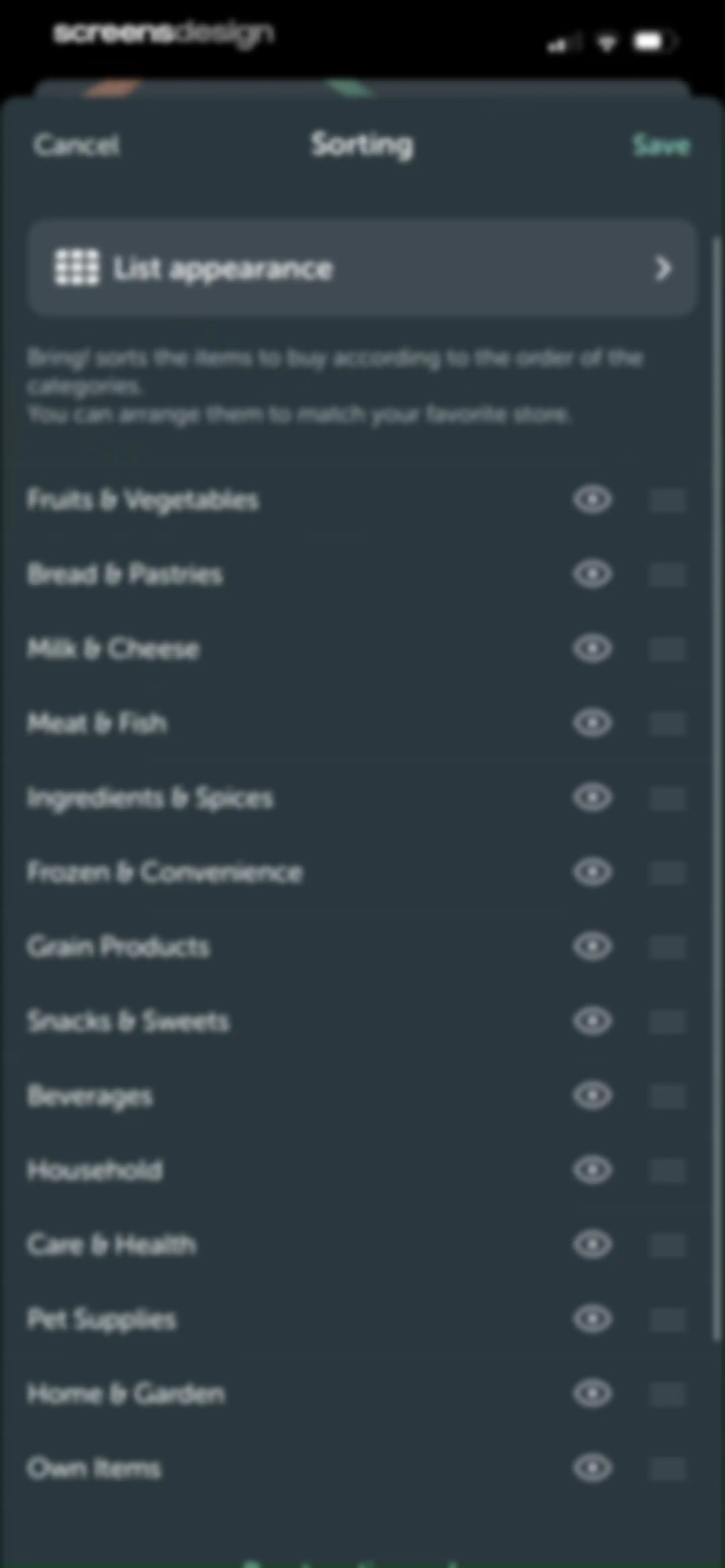Bring! Grocery Shopping List screen 20