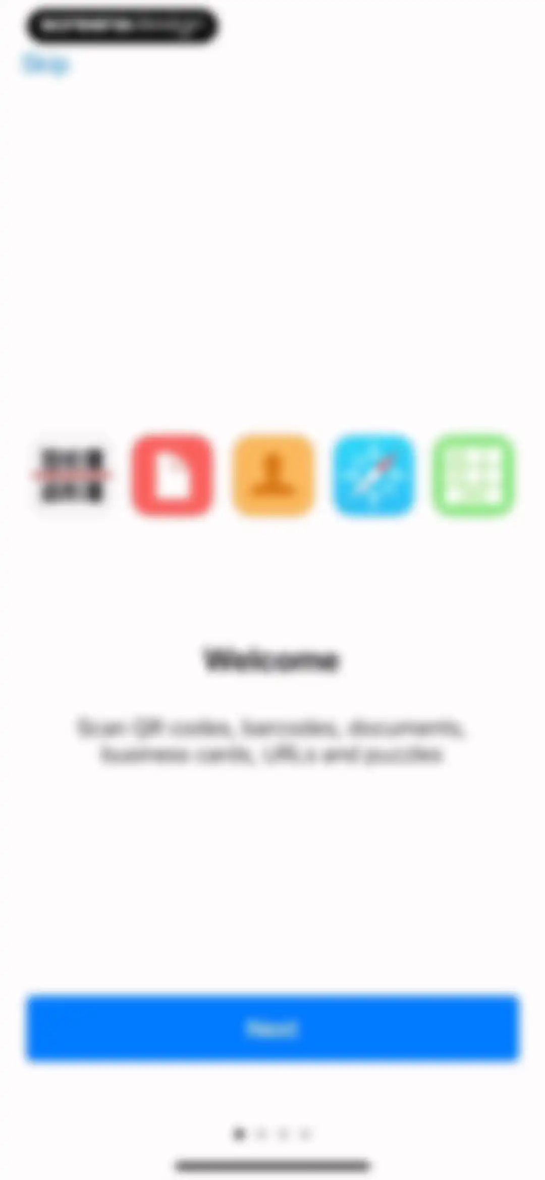 QR Reader for iPhone screen 2