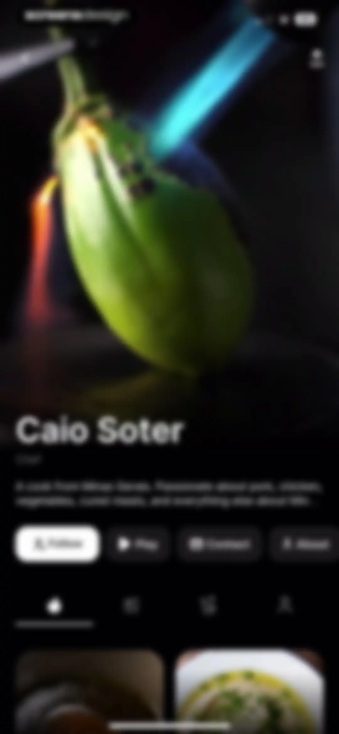 CREME: Create Memorable Meals screen 49