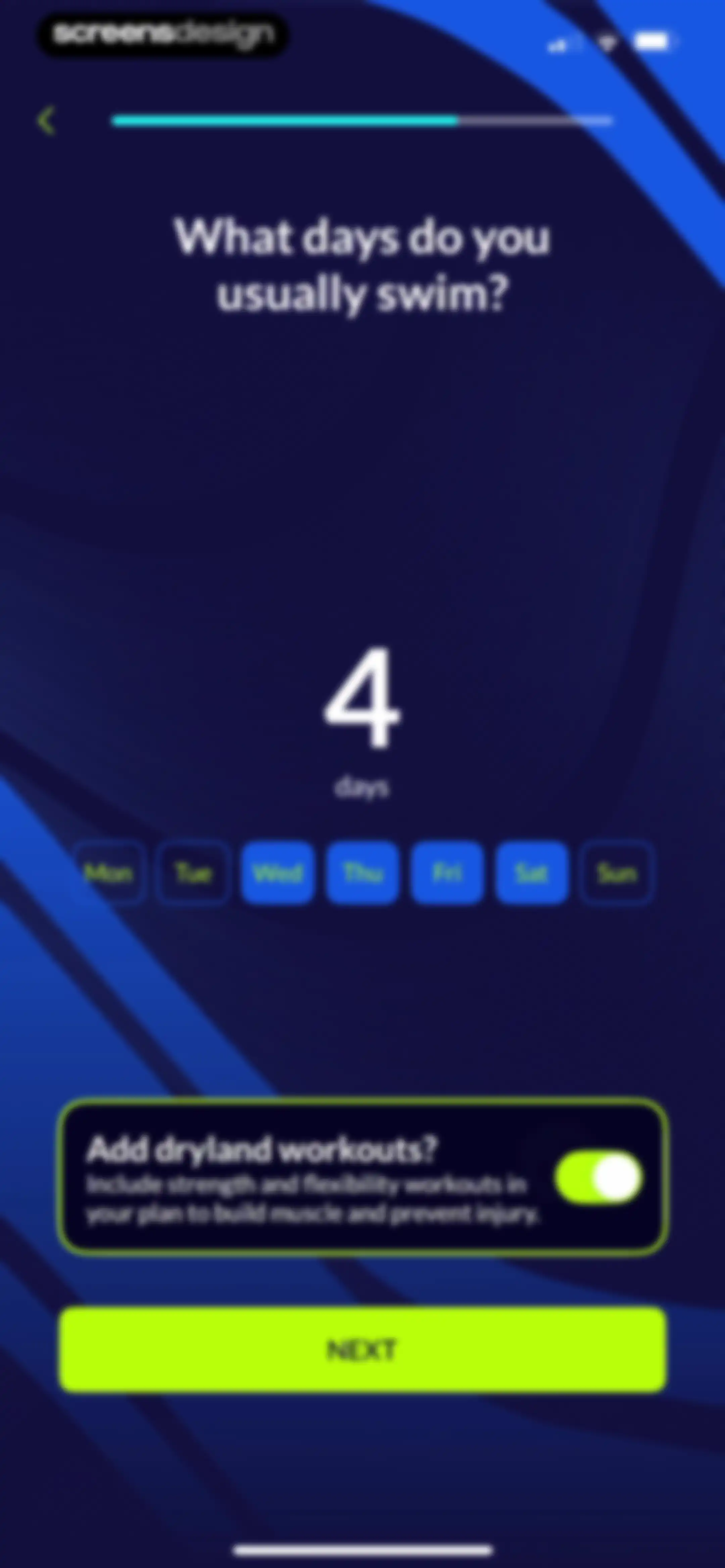 MySwimPro: #1 Swim Workout App screen 17