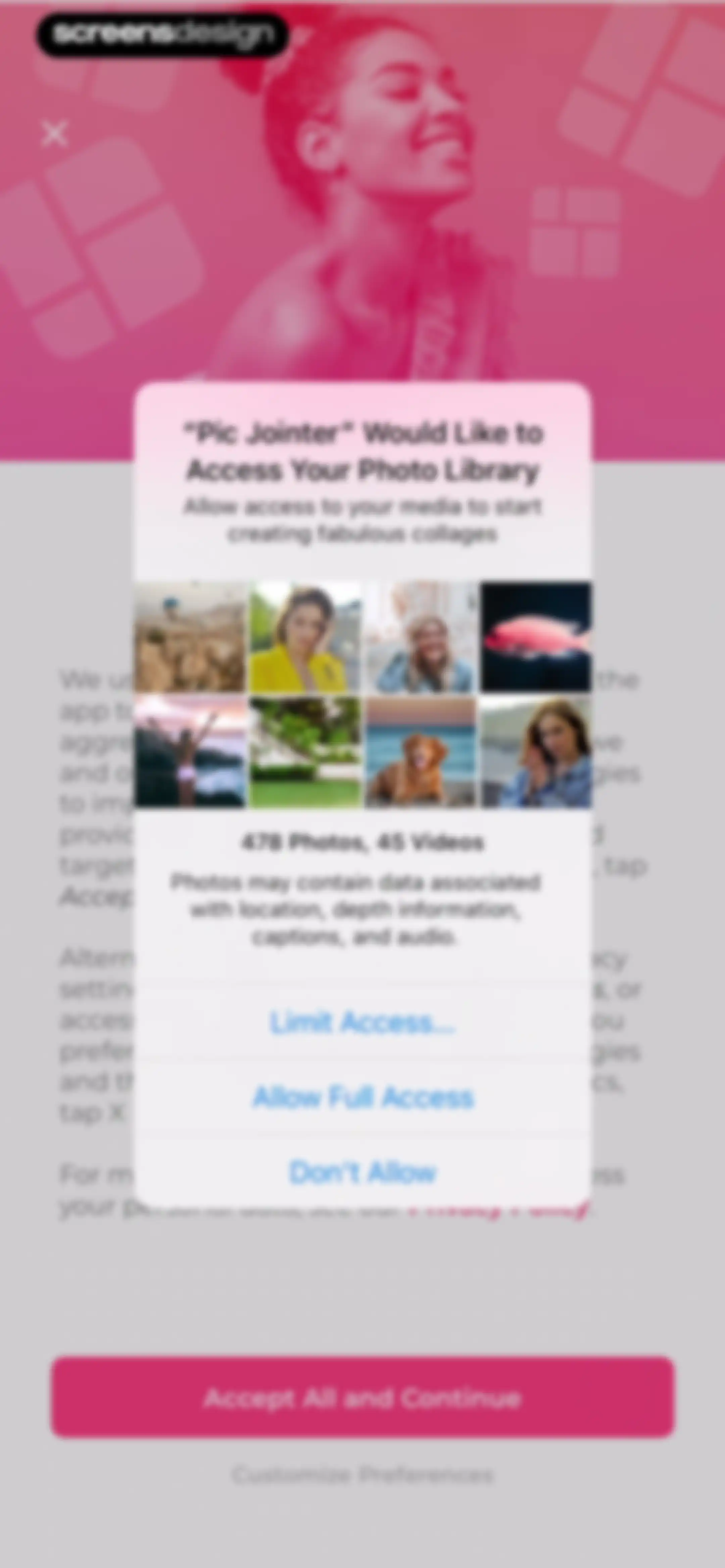 Photo Collage Maker PicJointer screen 4