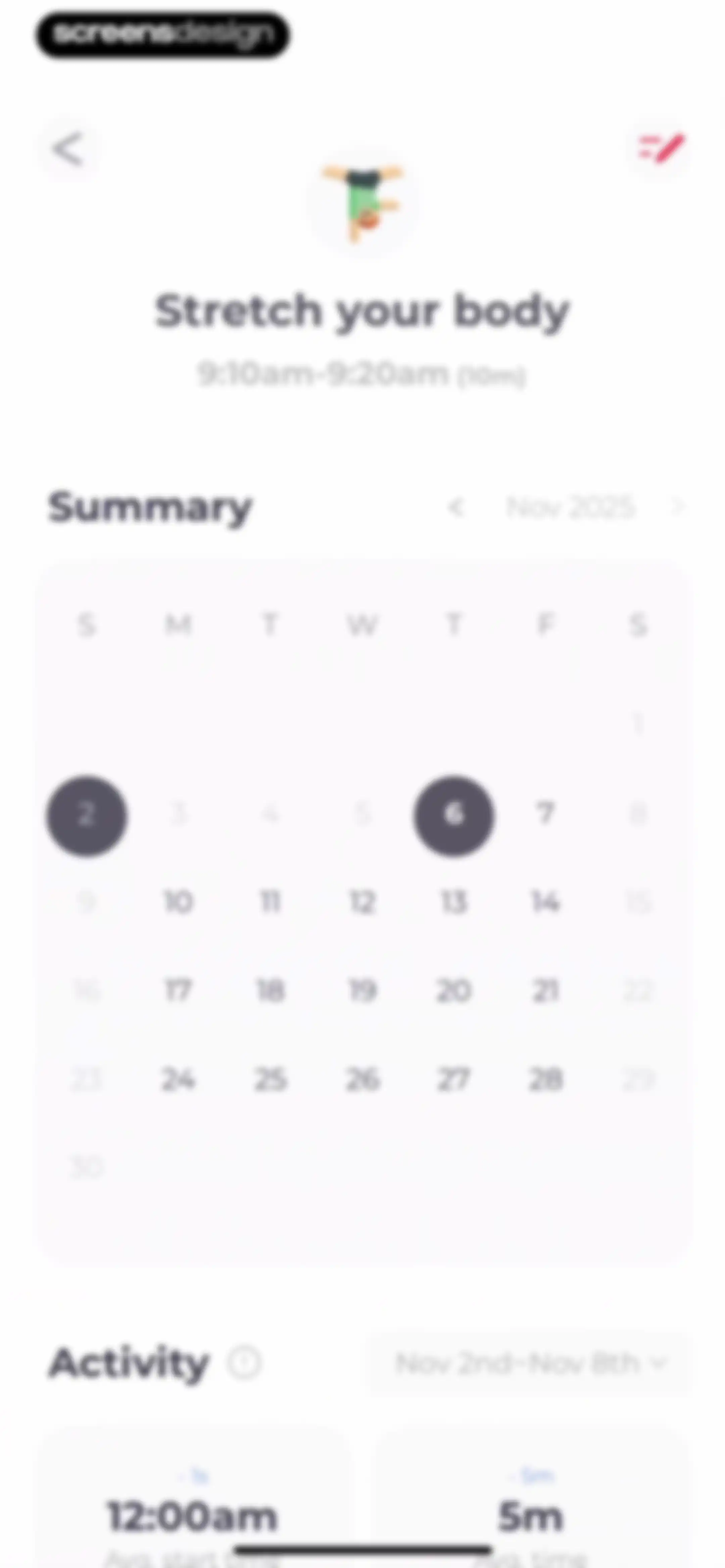 Routine Planner, Habit Tracker screen 71