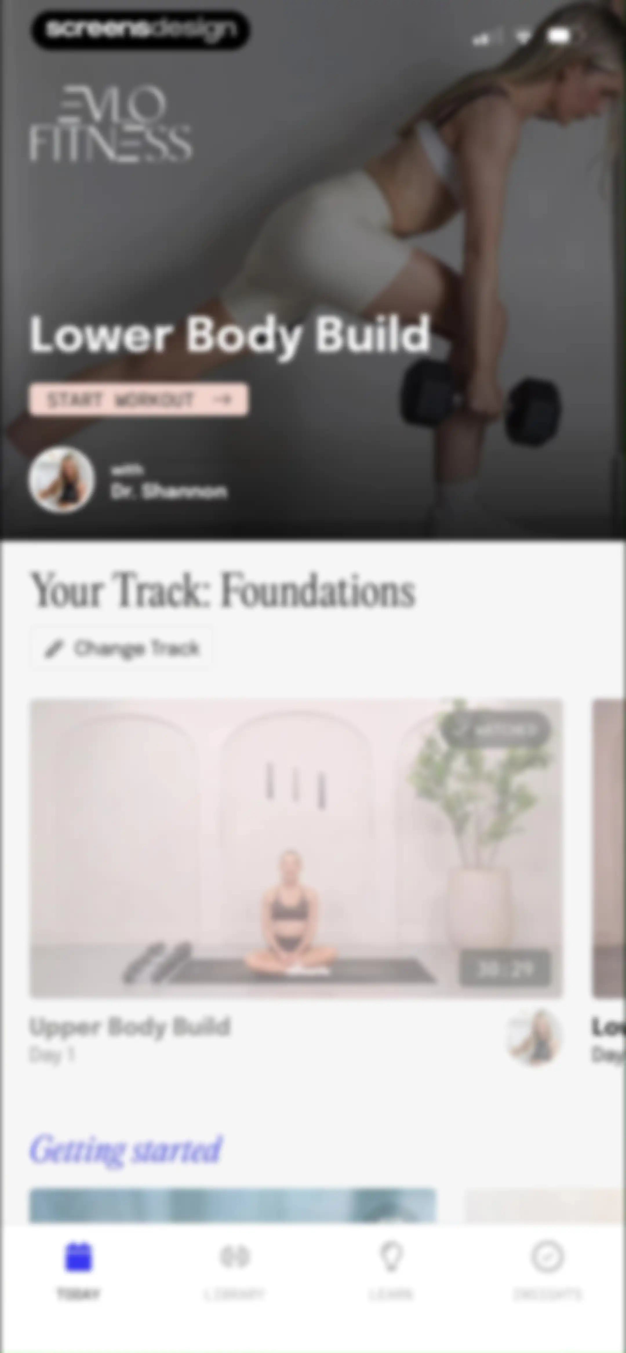 Evlo Fitness screen 29