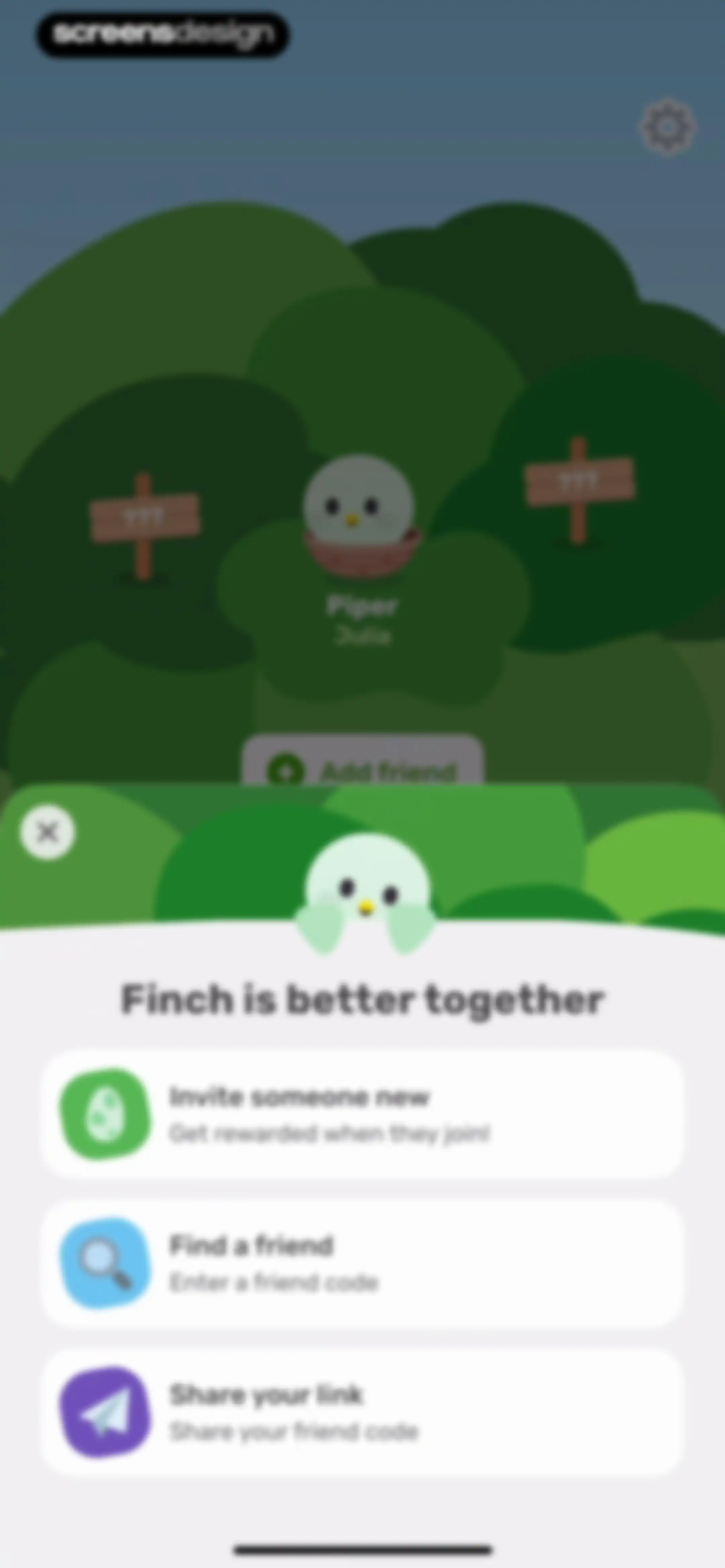Finch: Self-Care Pet screen 133