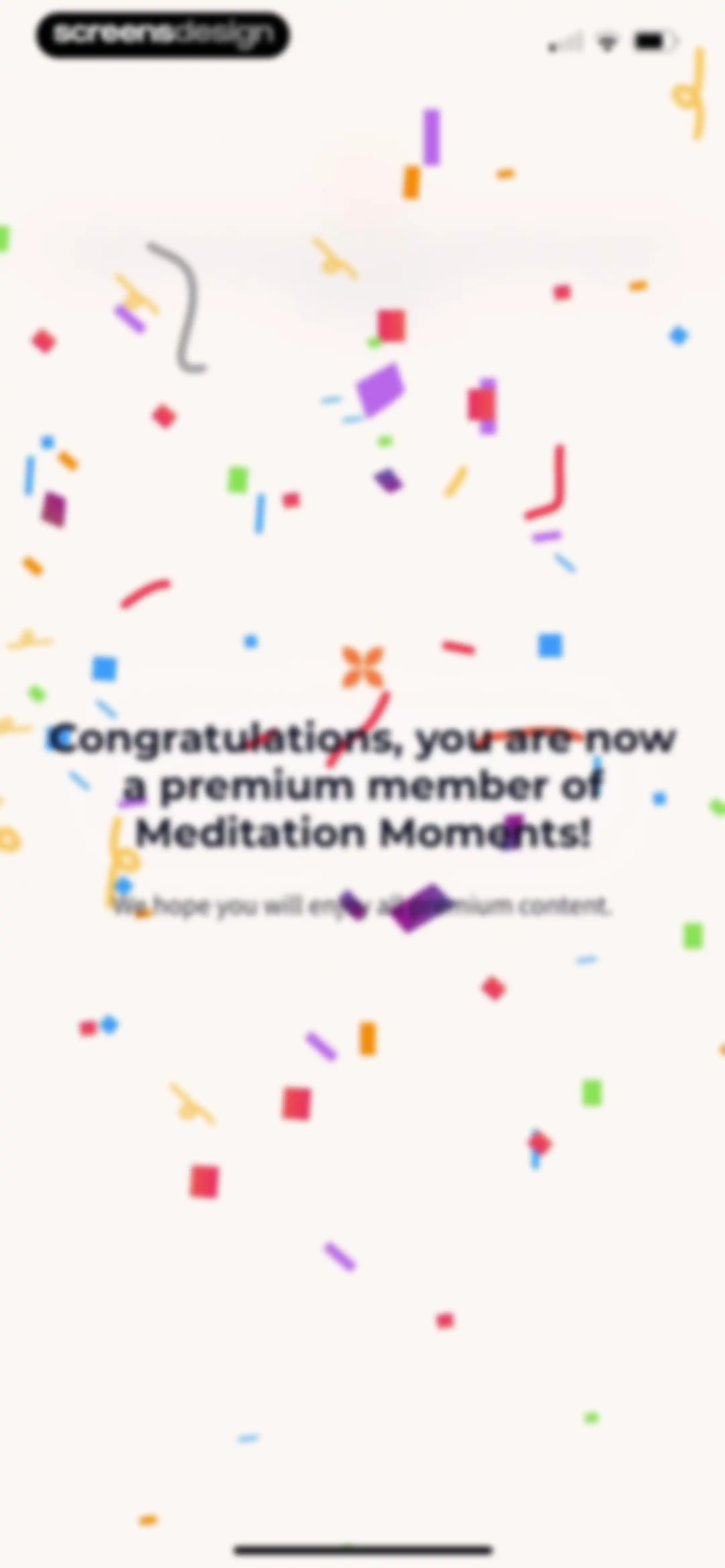 Meditation Moments - Guided screen 12