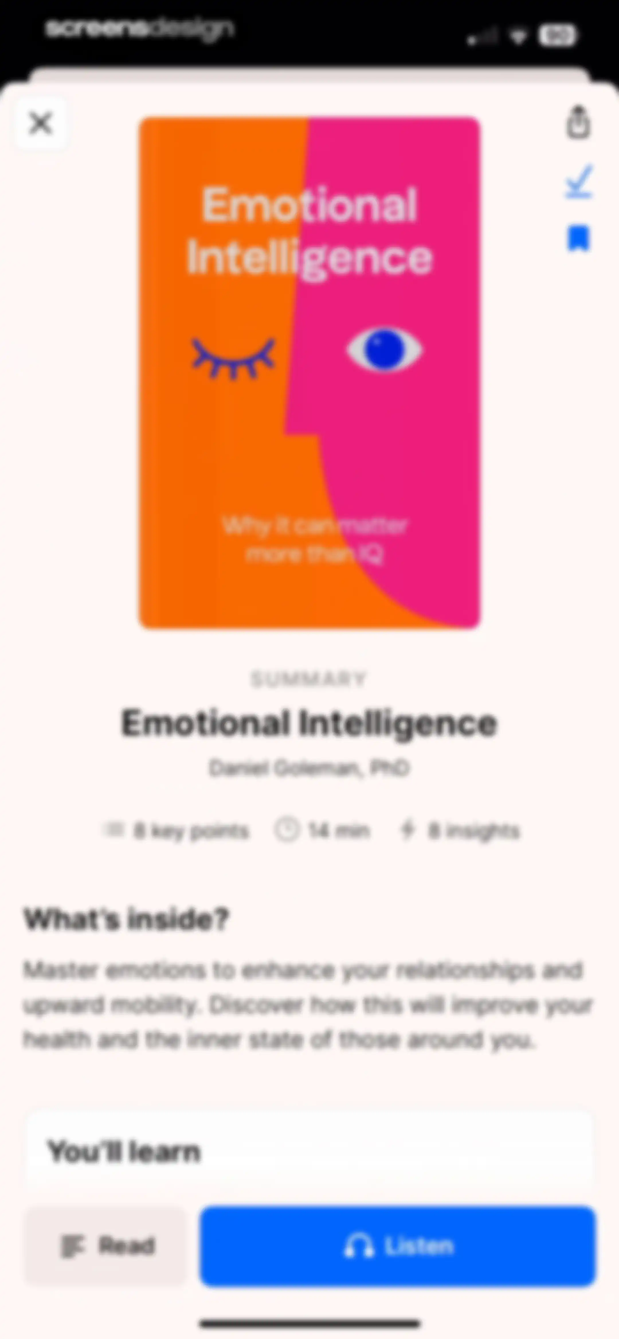 Headway - Daily Micro Learning screen 138
