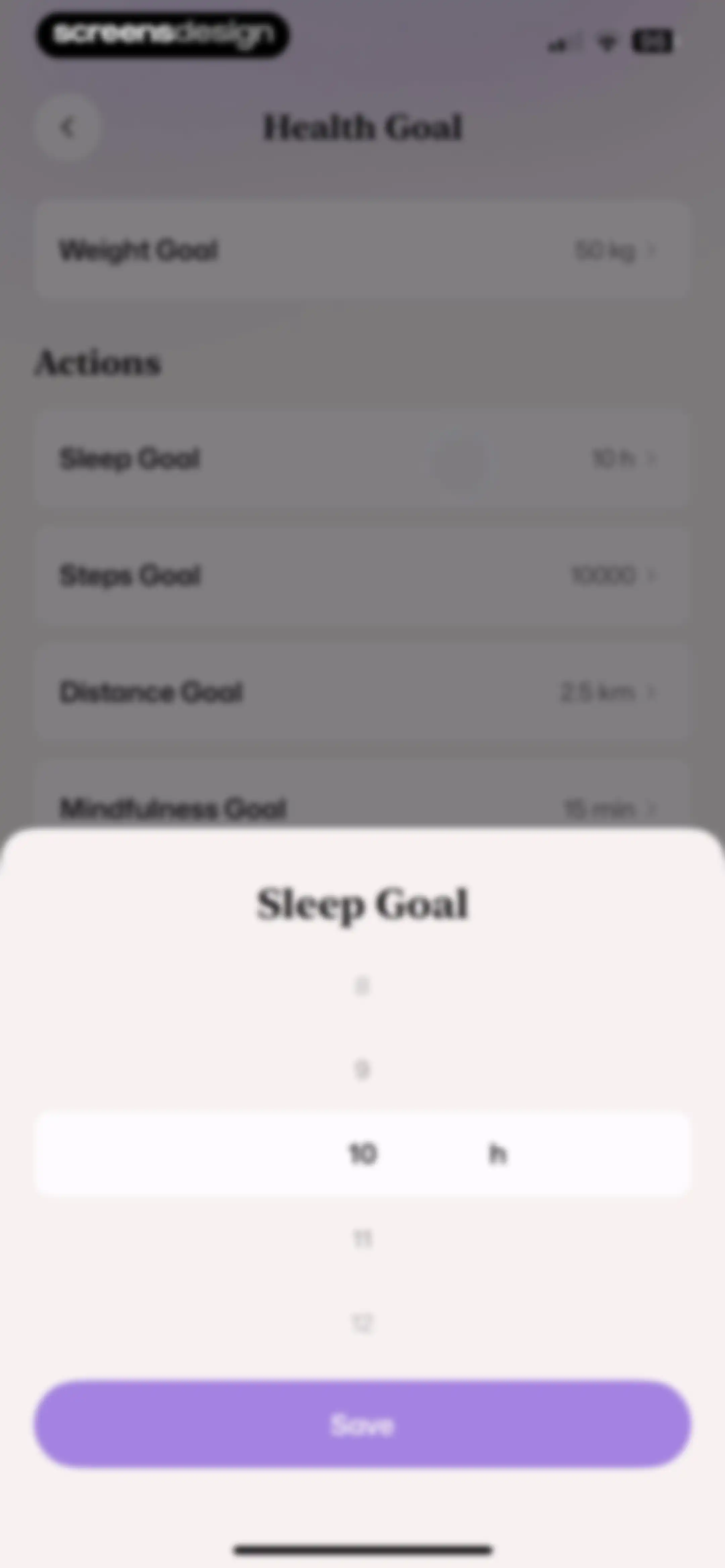 Well AI: Improve Well-being screen 146