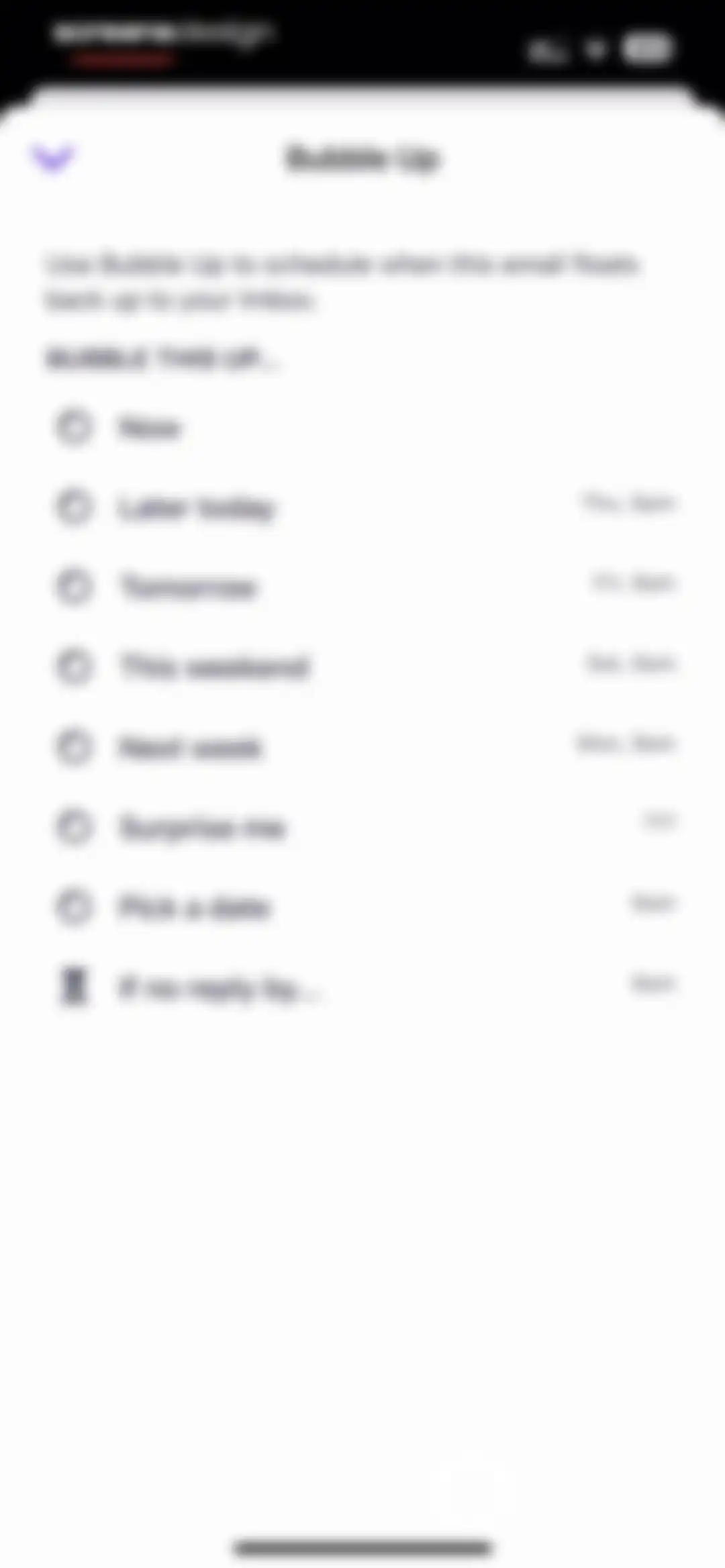HEY Email screen 64