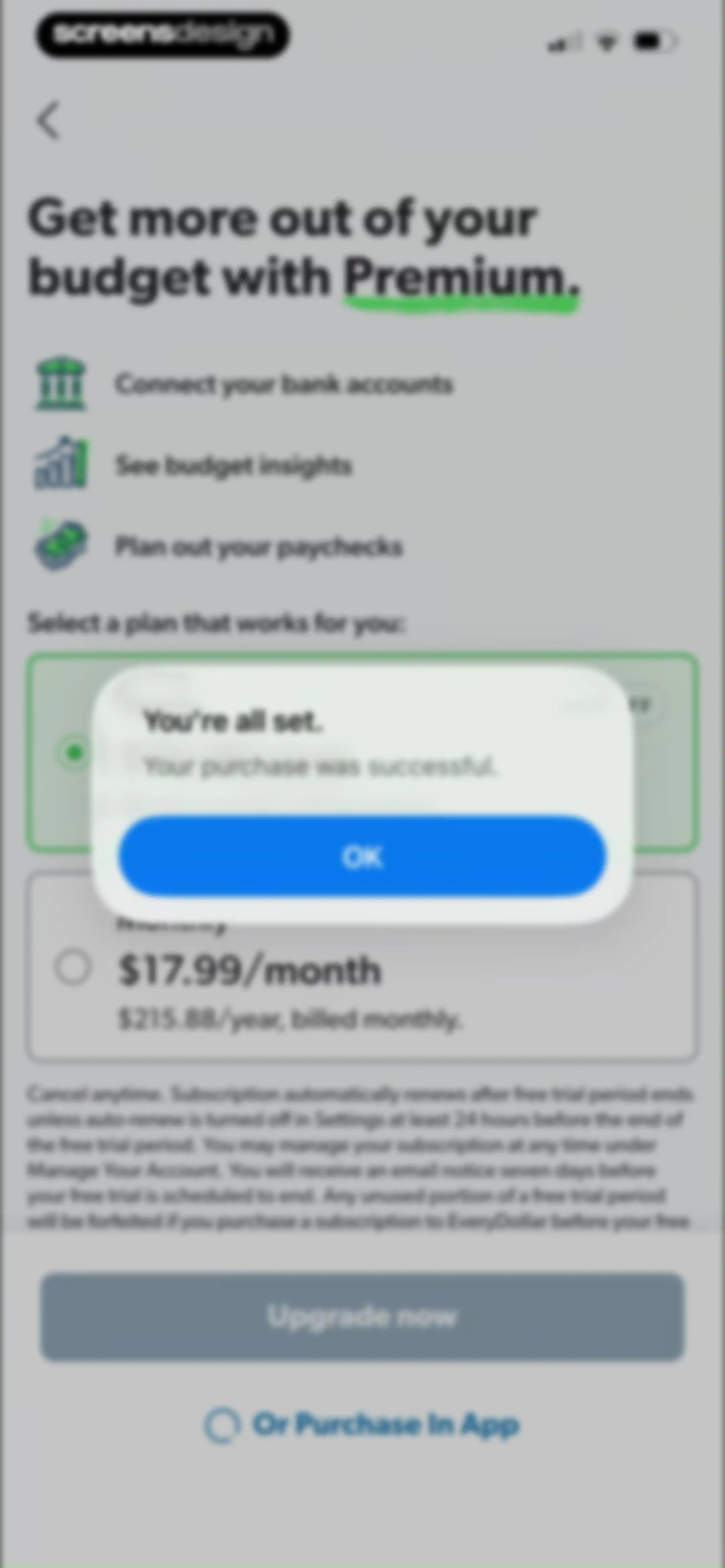 EveryDollar: Budget Management screen 11
