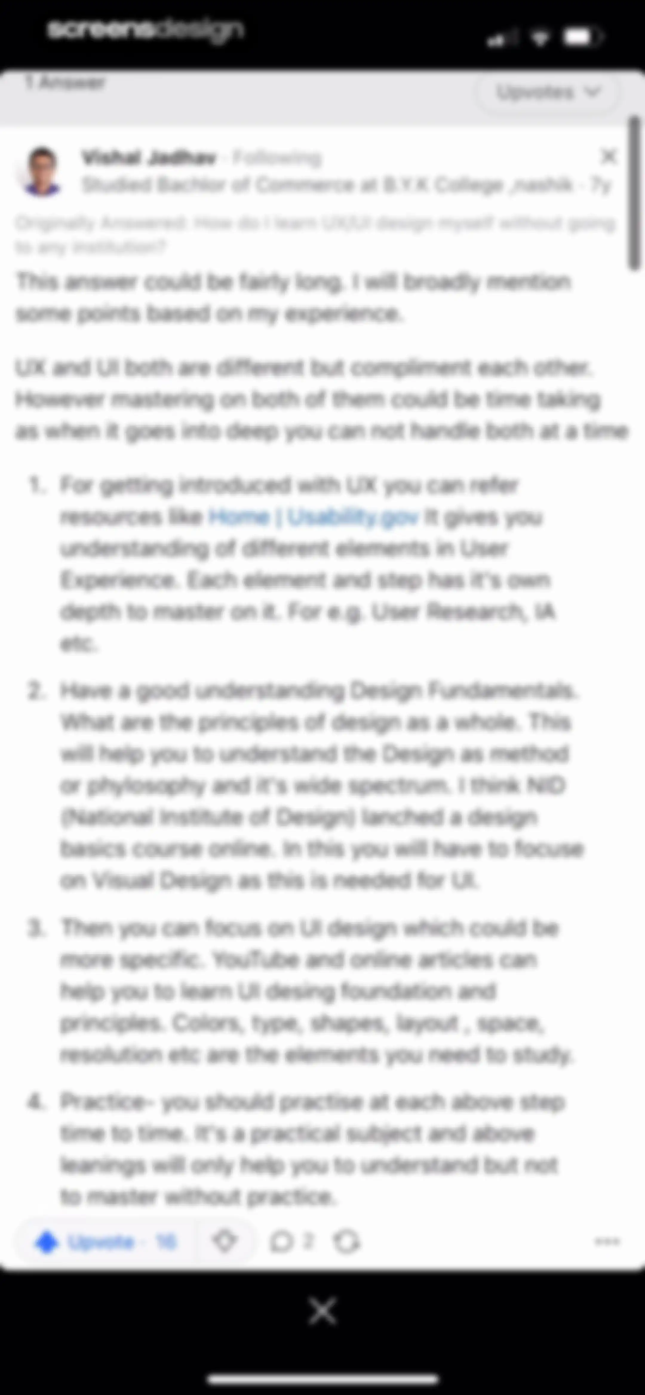 Quora screen 57