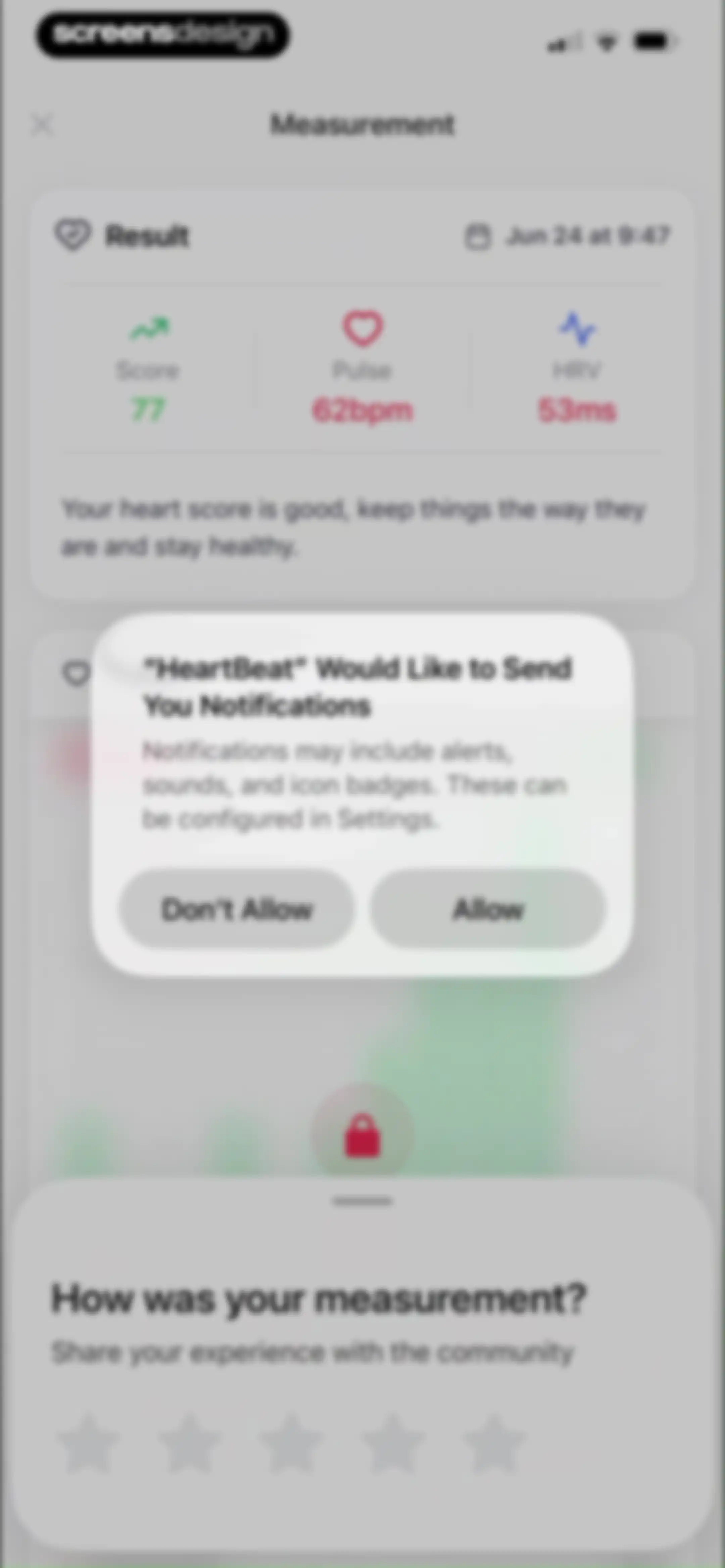Heart Beat: Heart Rate Monitor screen 21