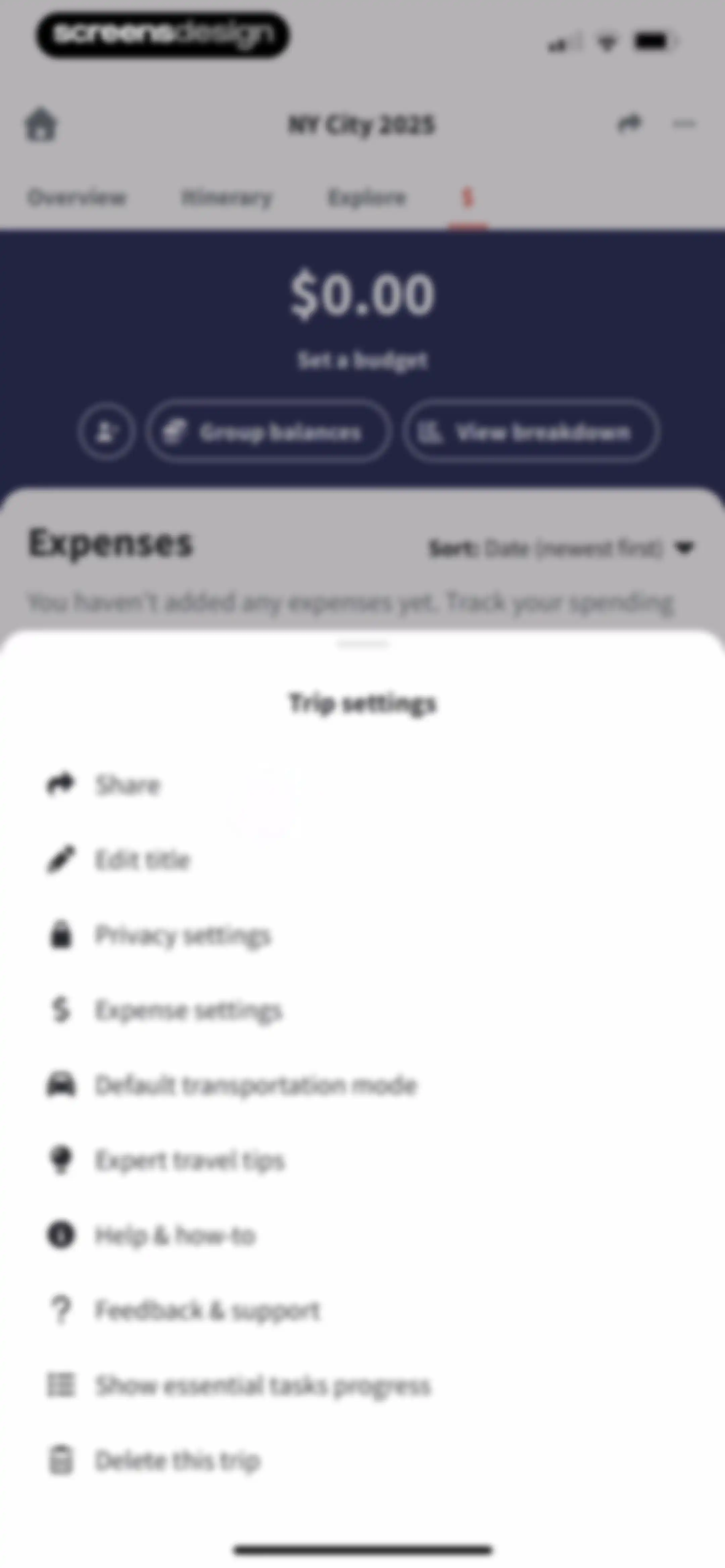 Wanderlog - Travel Planner screen 152