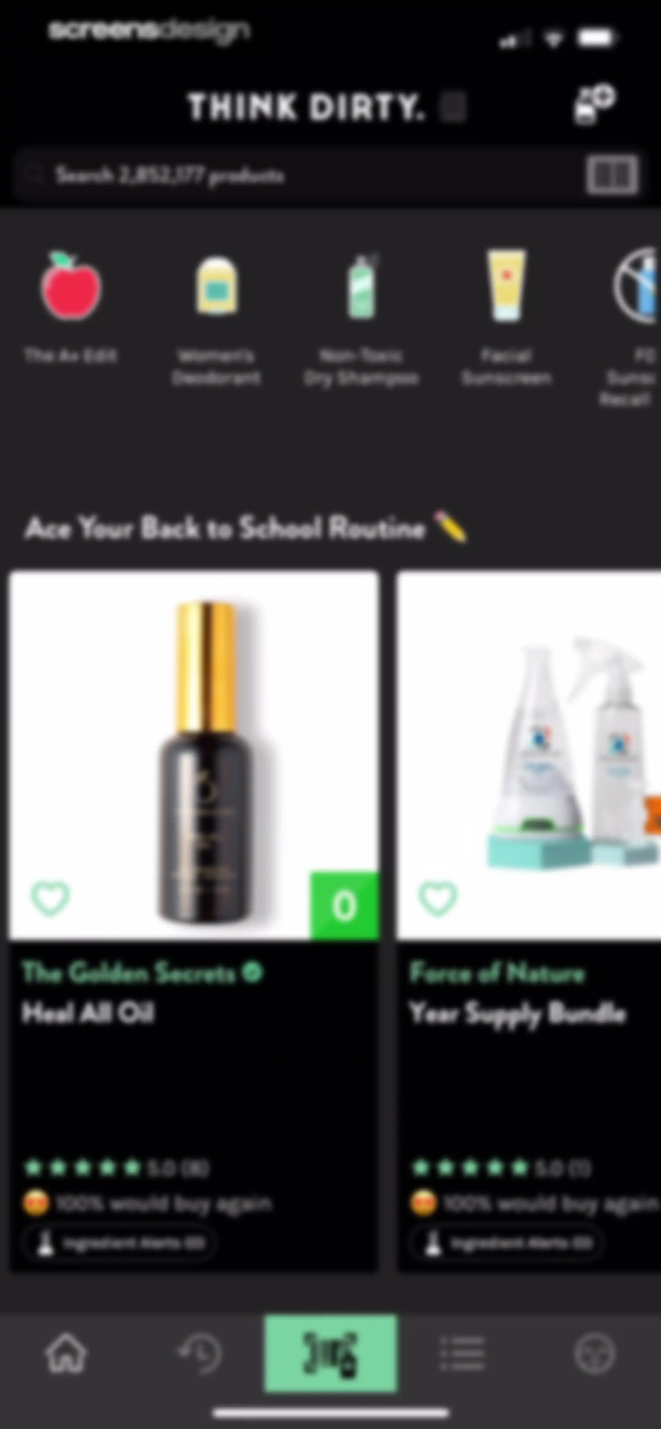 Think Dirty – Shop Clean screen 49