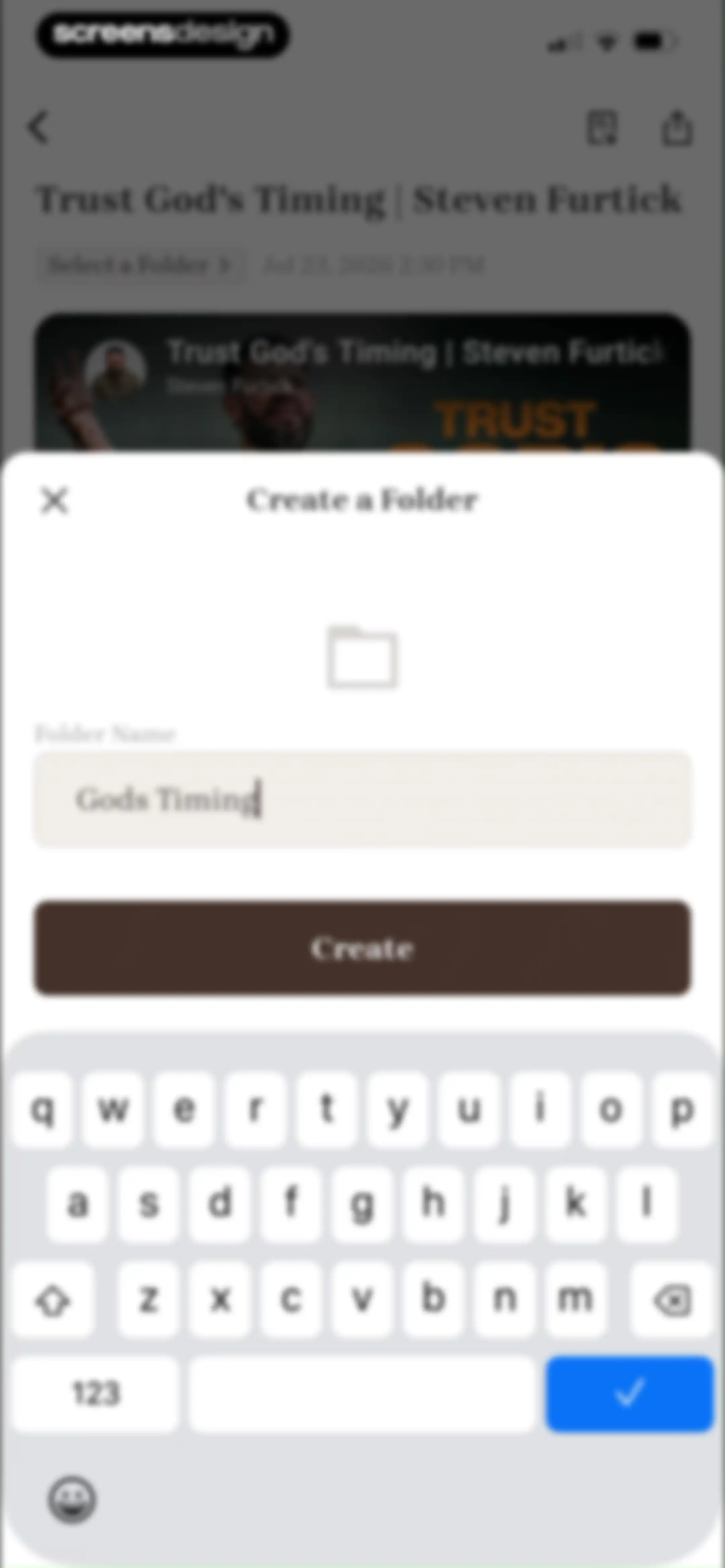 Bible Note: Sermon Notes screen 80