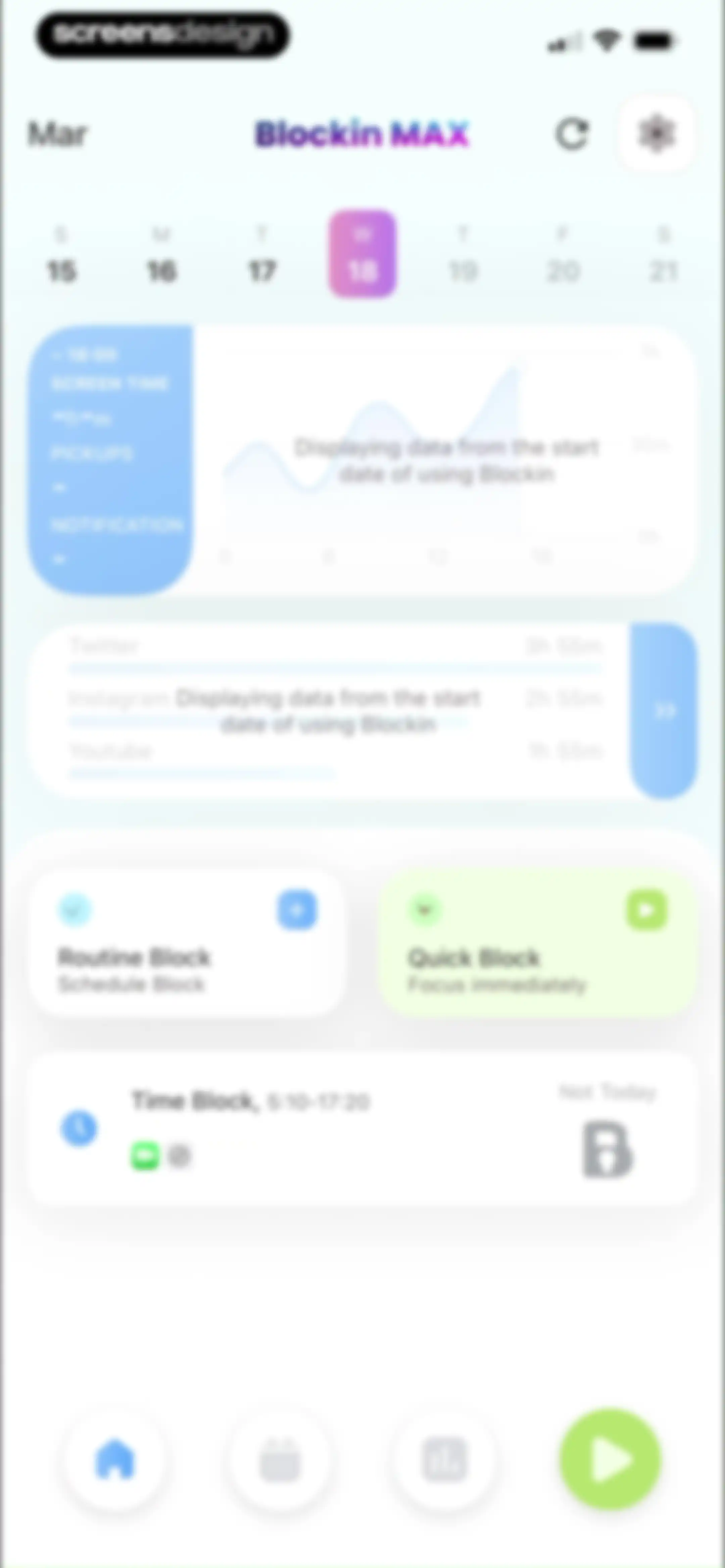 Blockin -Screen Time for Focus screen 103