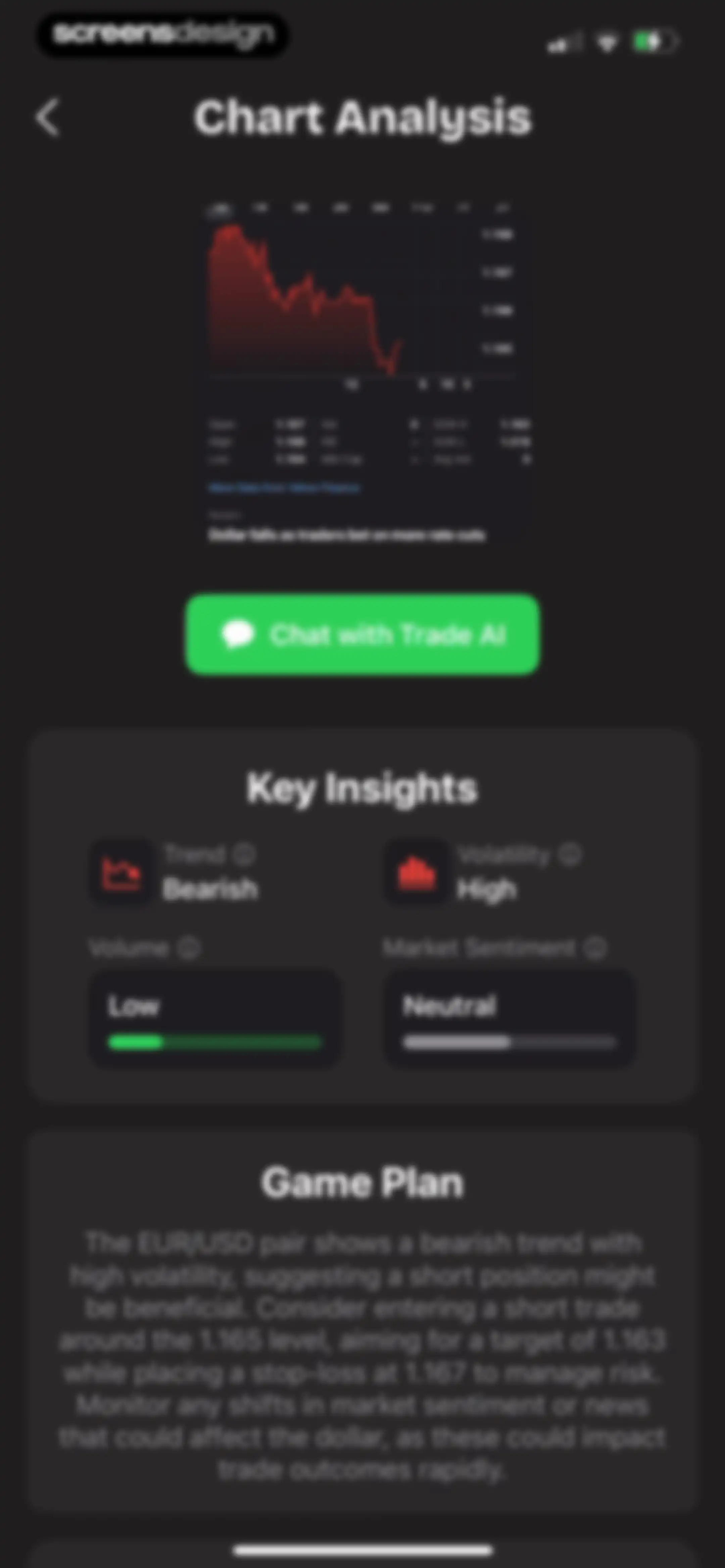 Trade AI: Chart AI Analysis screen 38