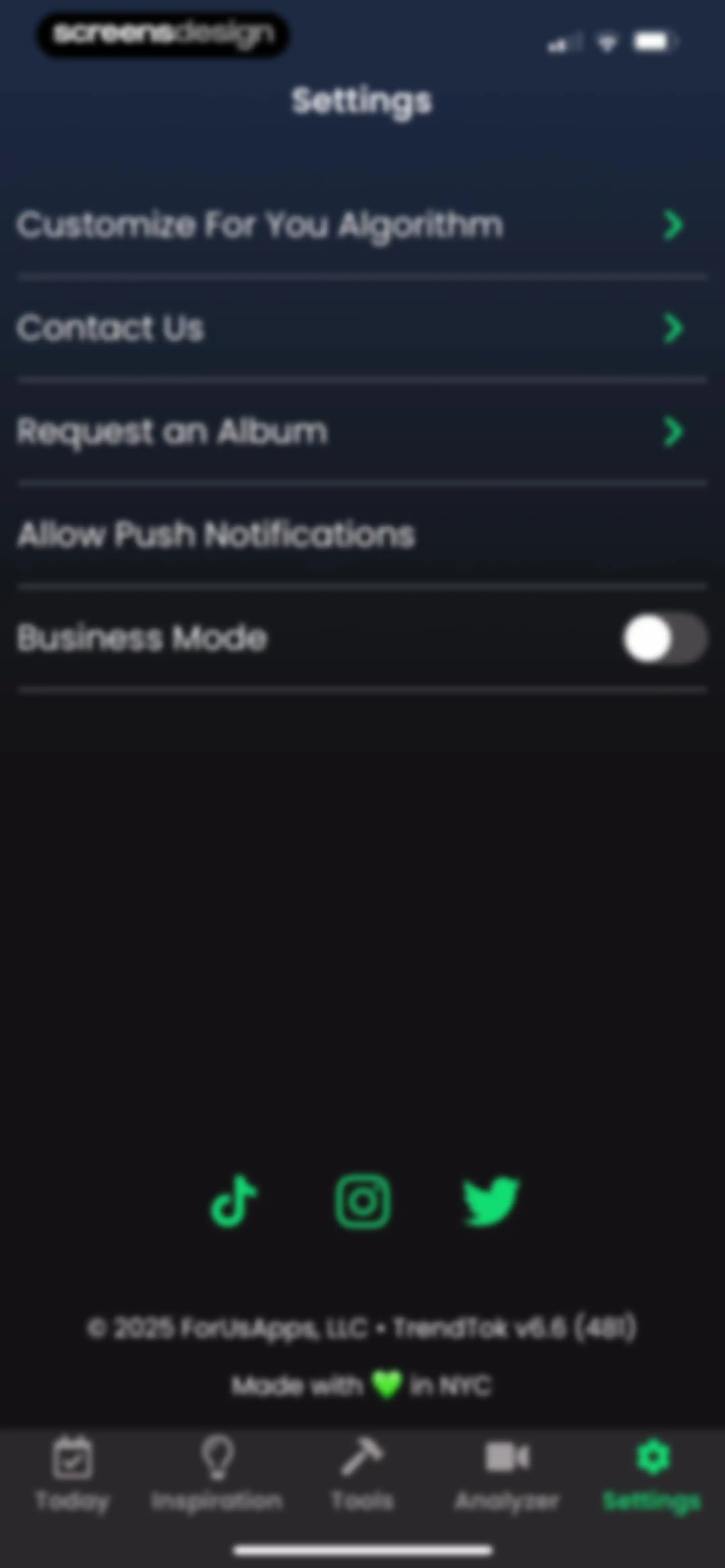 TrendTok Analytics & Tracker screen 83