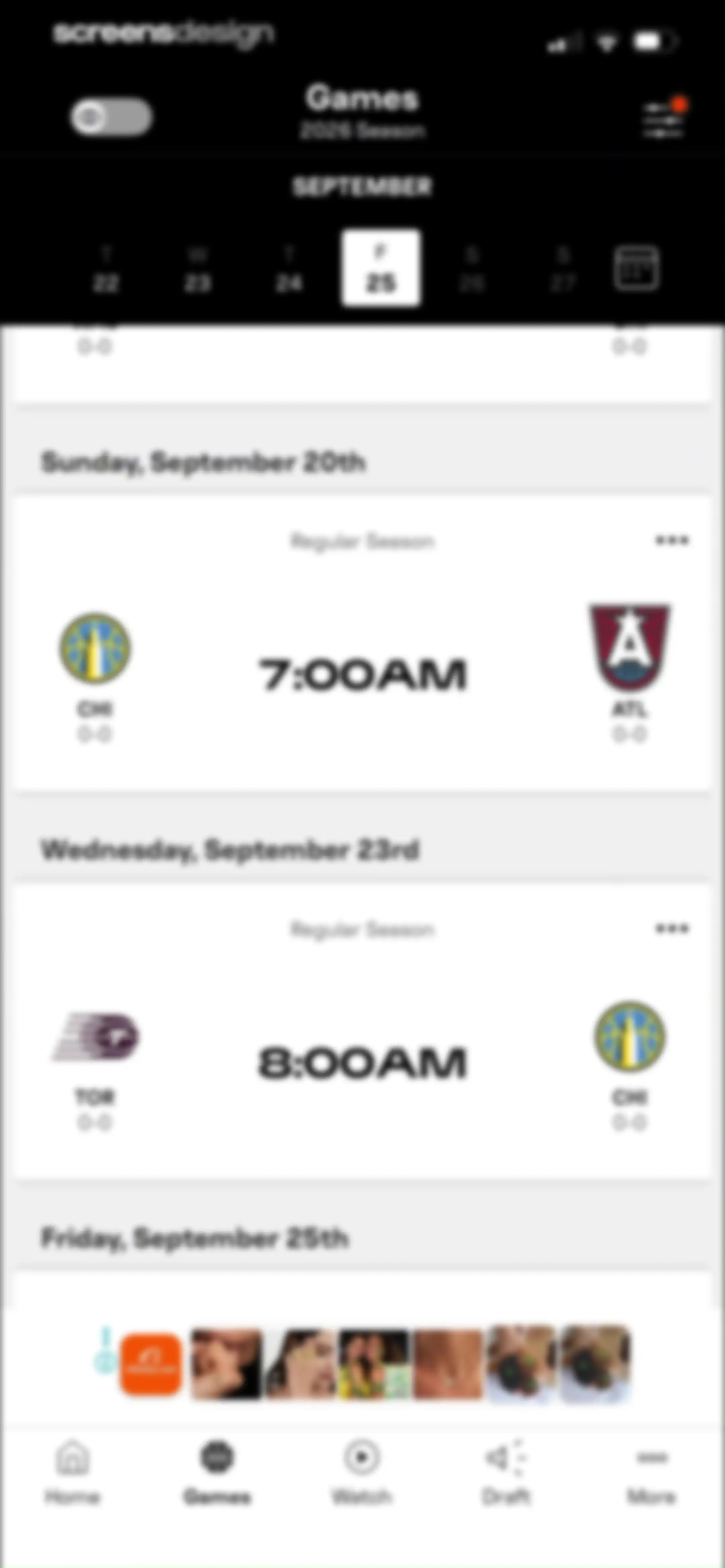 WNBA: Live Games & Scores screen 86