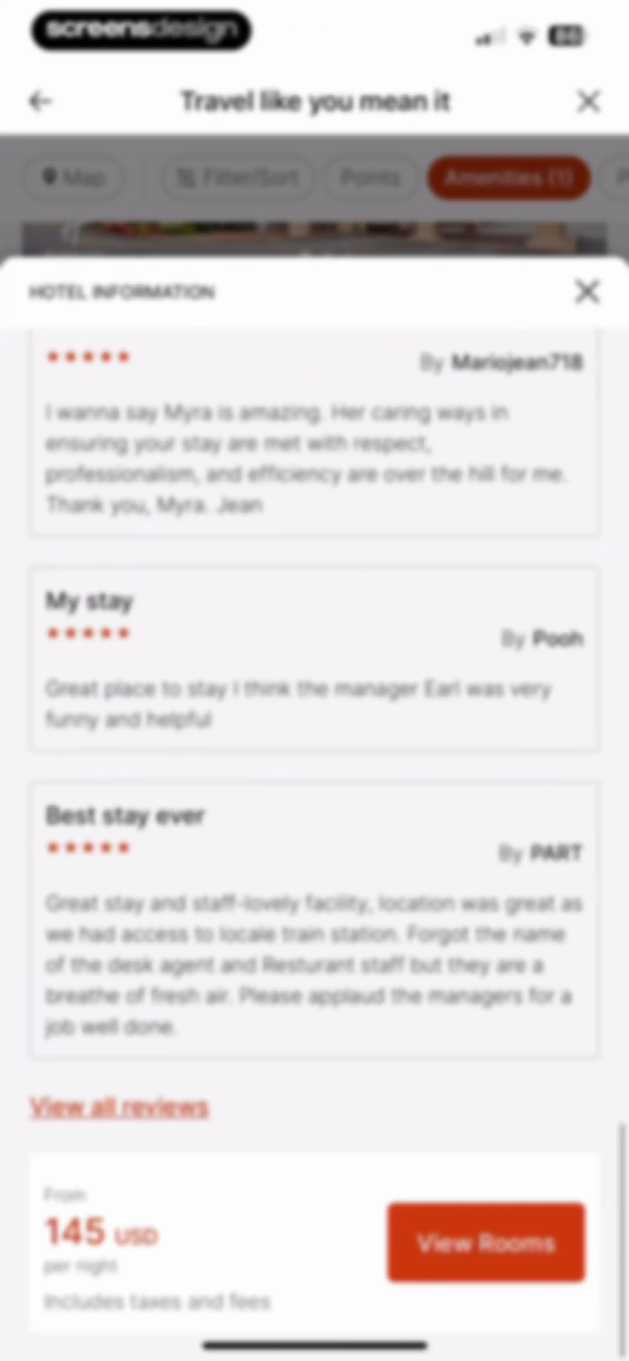 IHG One Rewards: Book Hotels screen 81