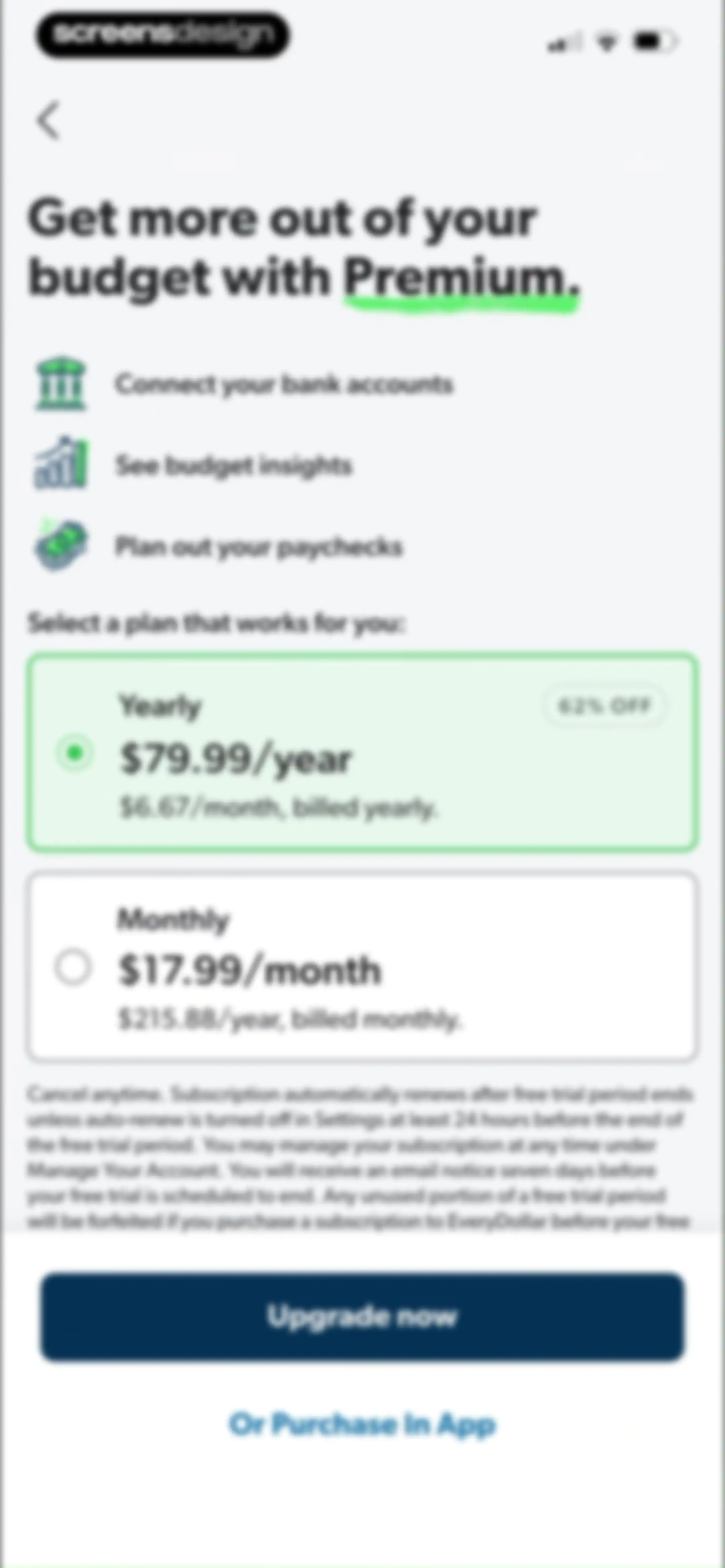 EveryDollar: Budget Management screen 9