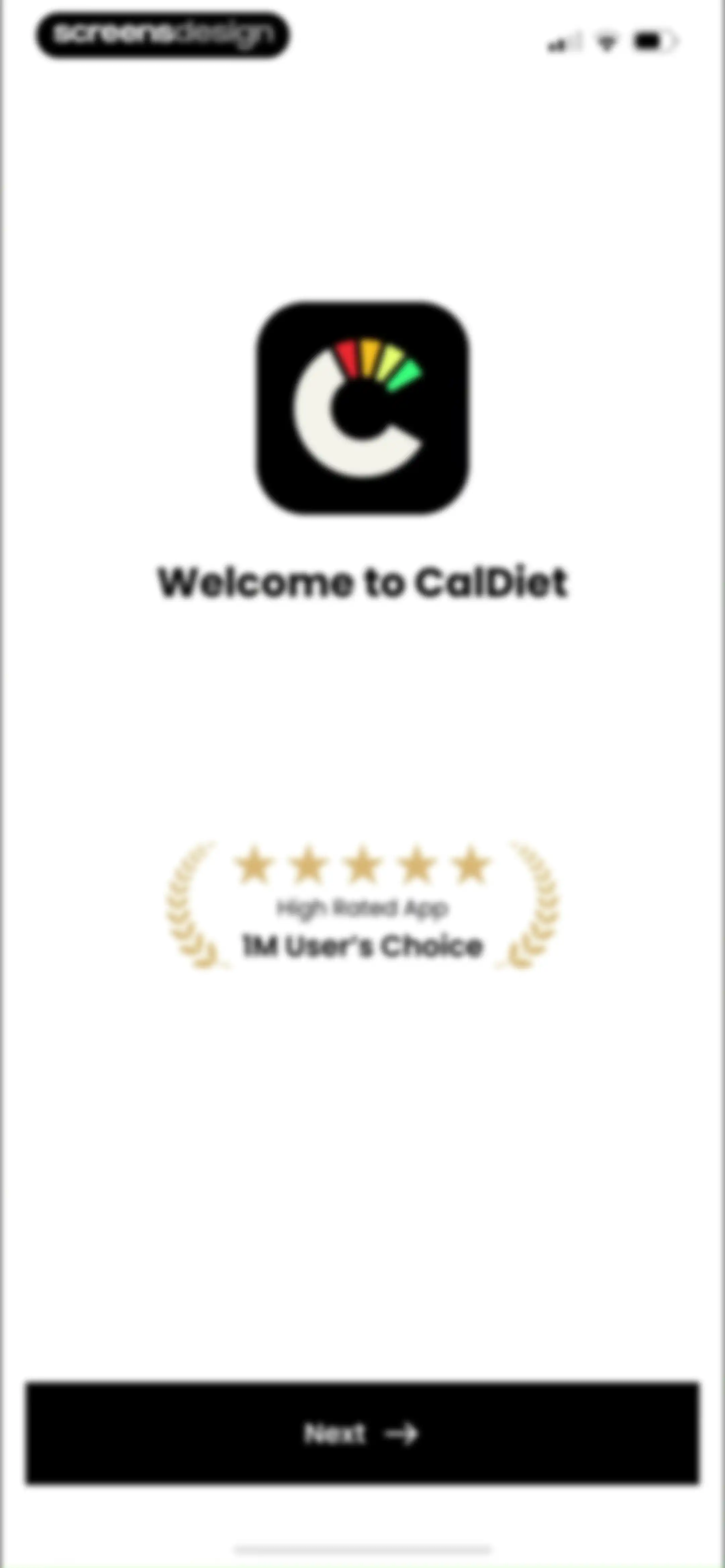 CalDiet - Food Analysis Pal screen 2