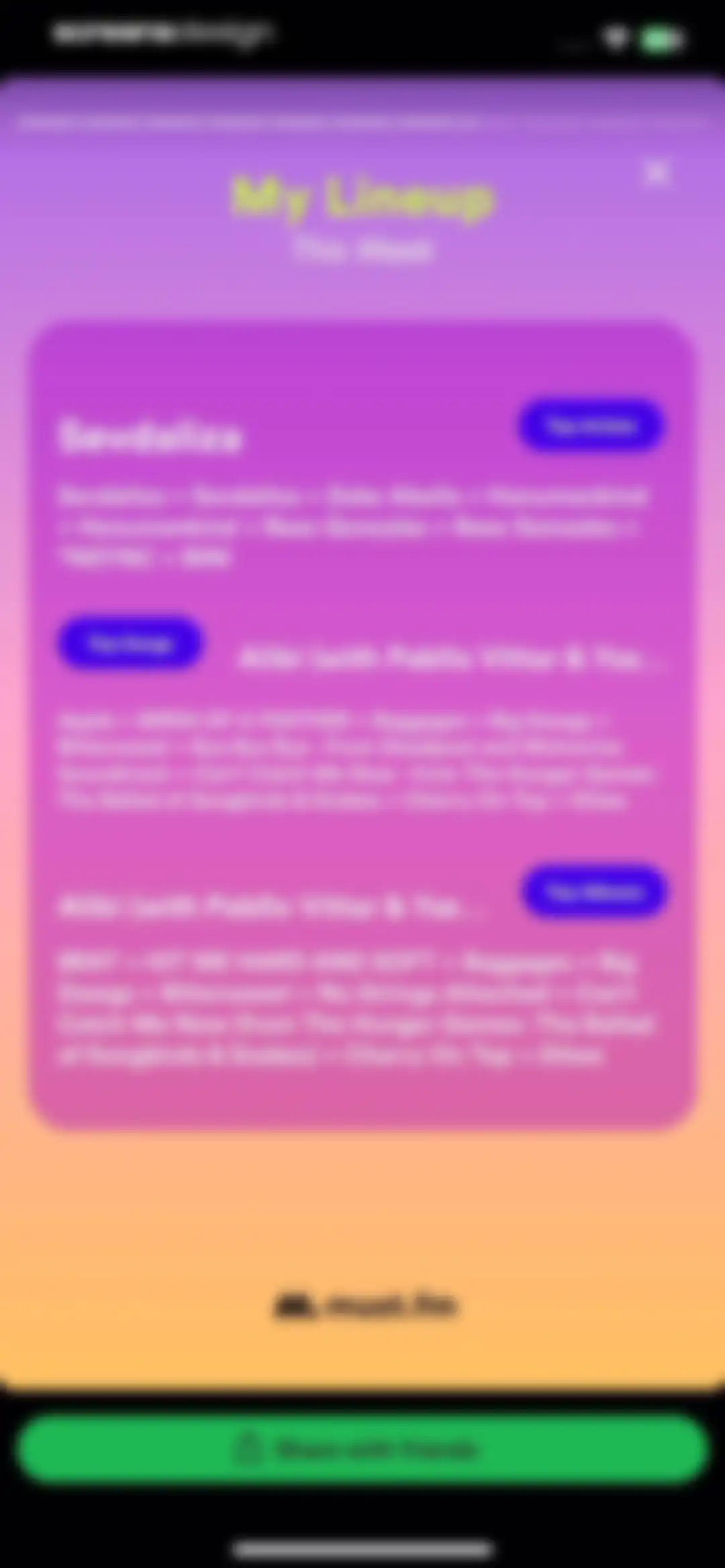 must.fm for Spotify Stats screen 54