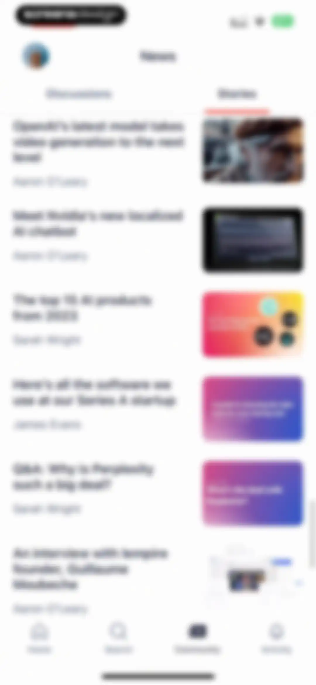 Product Hunt screen 96