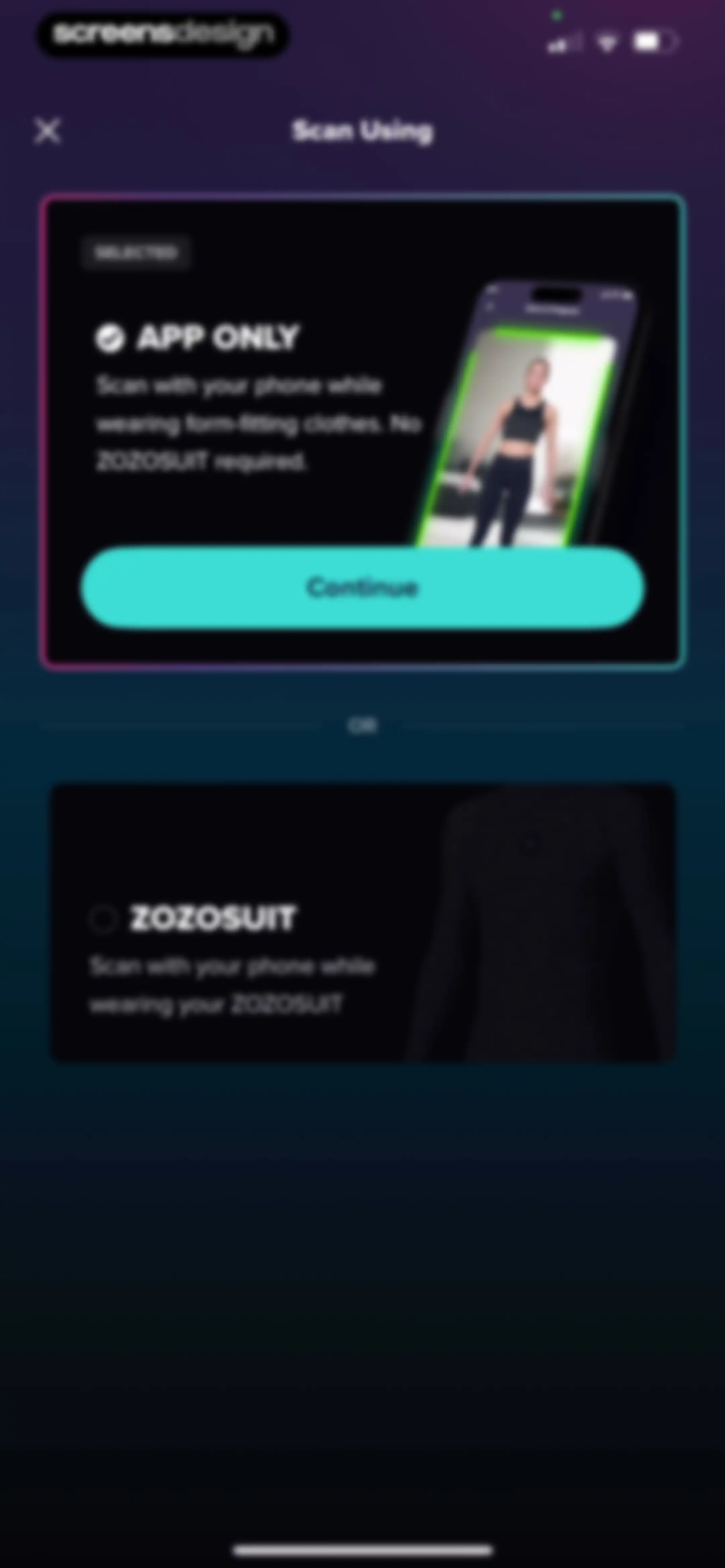 ZOZOFIT: 3D Body Scanner screen 38