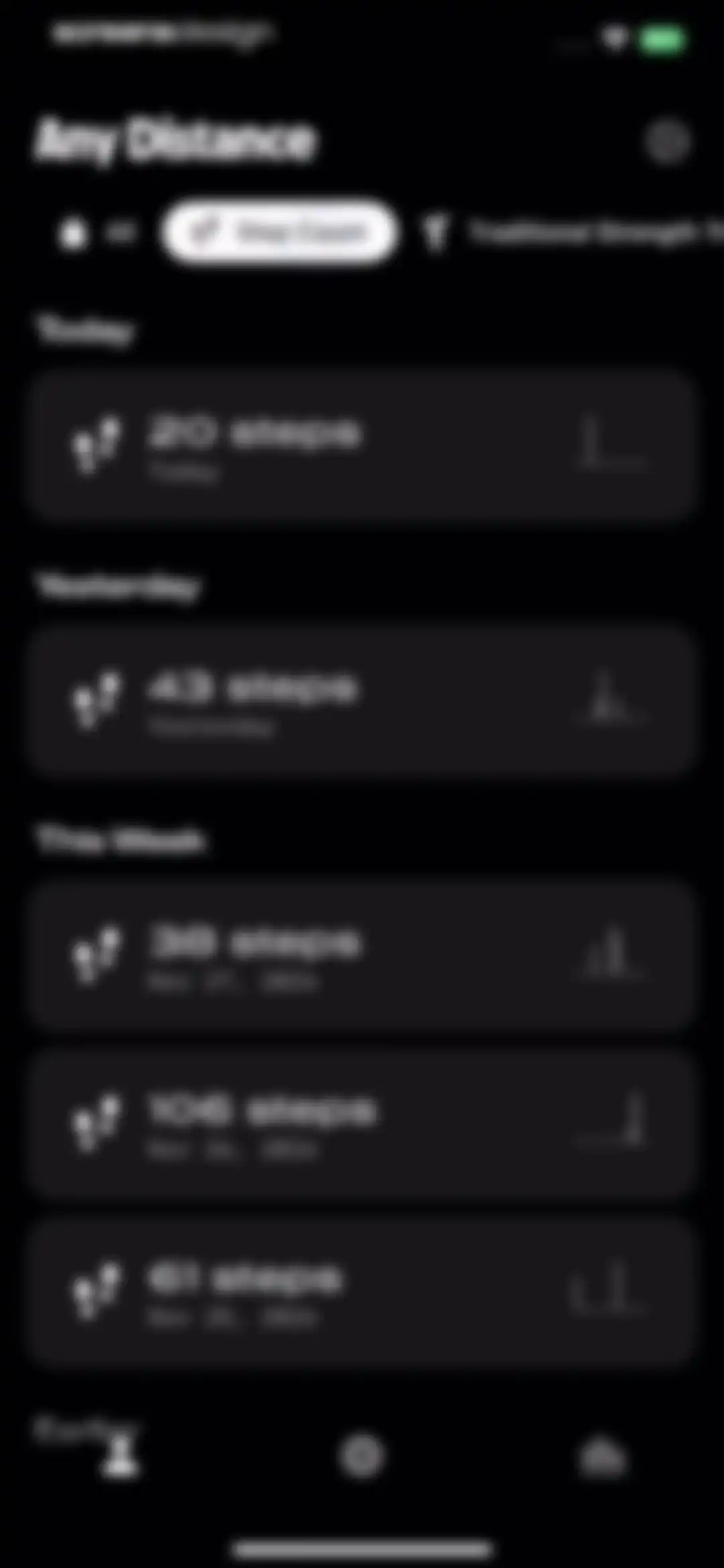 Any Distance Running Tracker screen 80