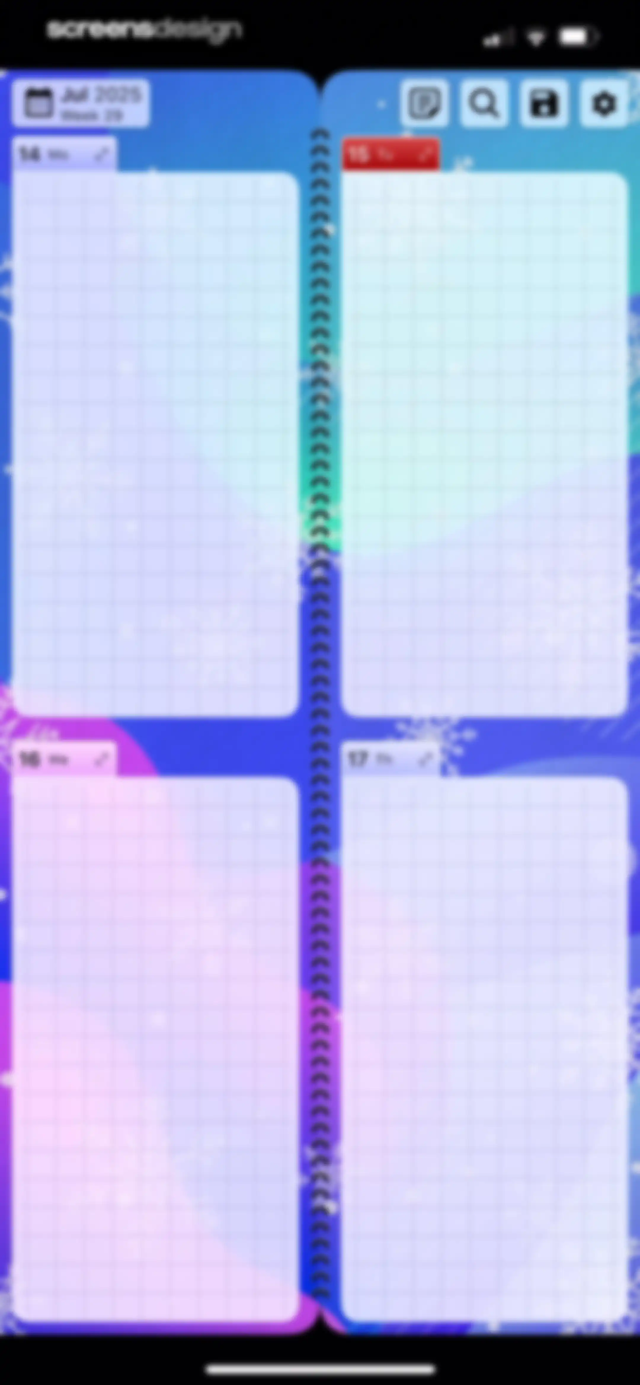 Weekly Planner - Diary, Notes screen 76
