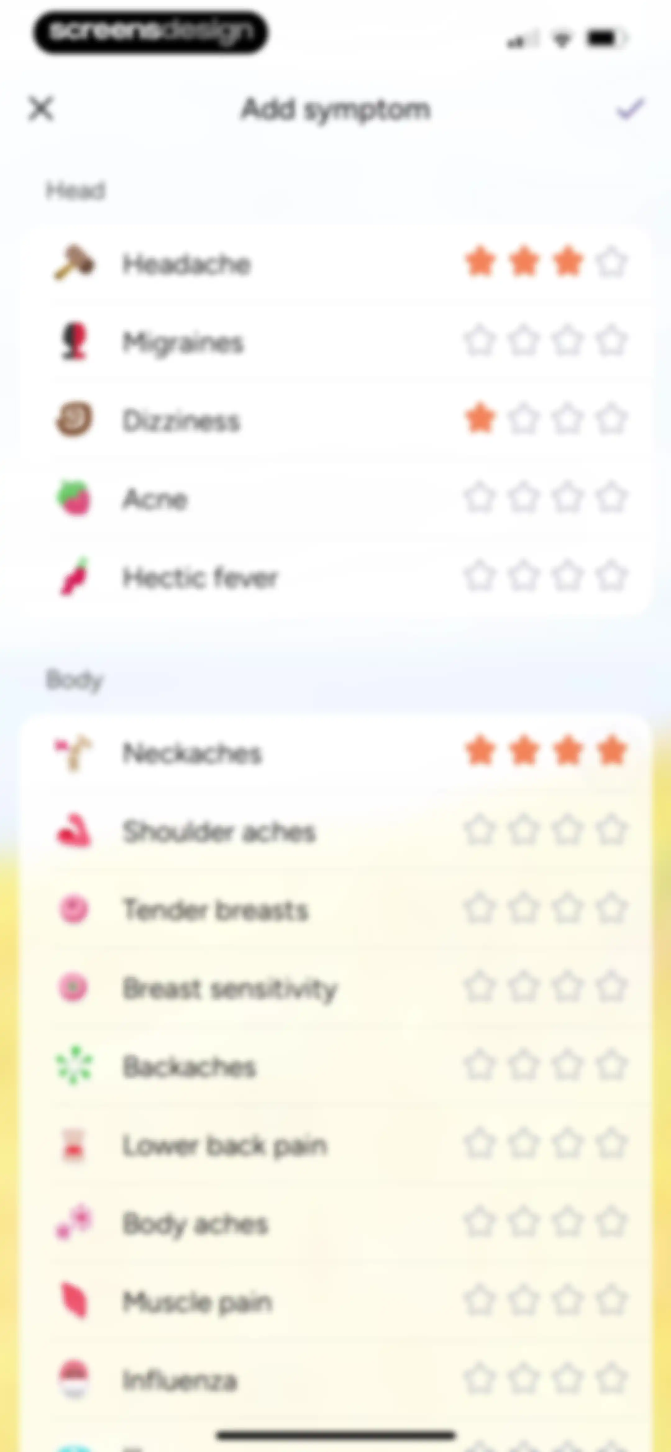 Period Tracker Period Calendar screen 94