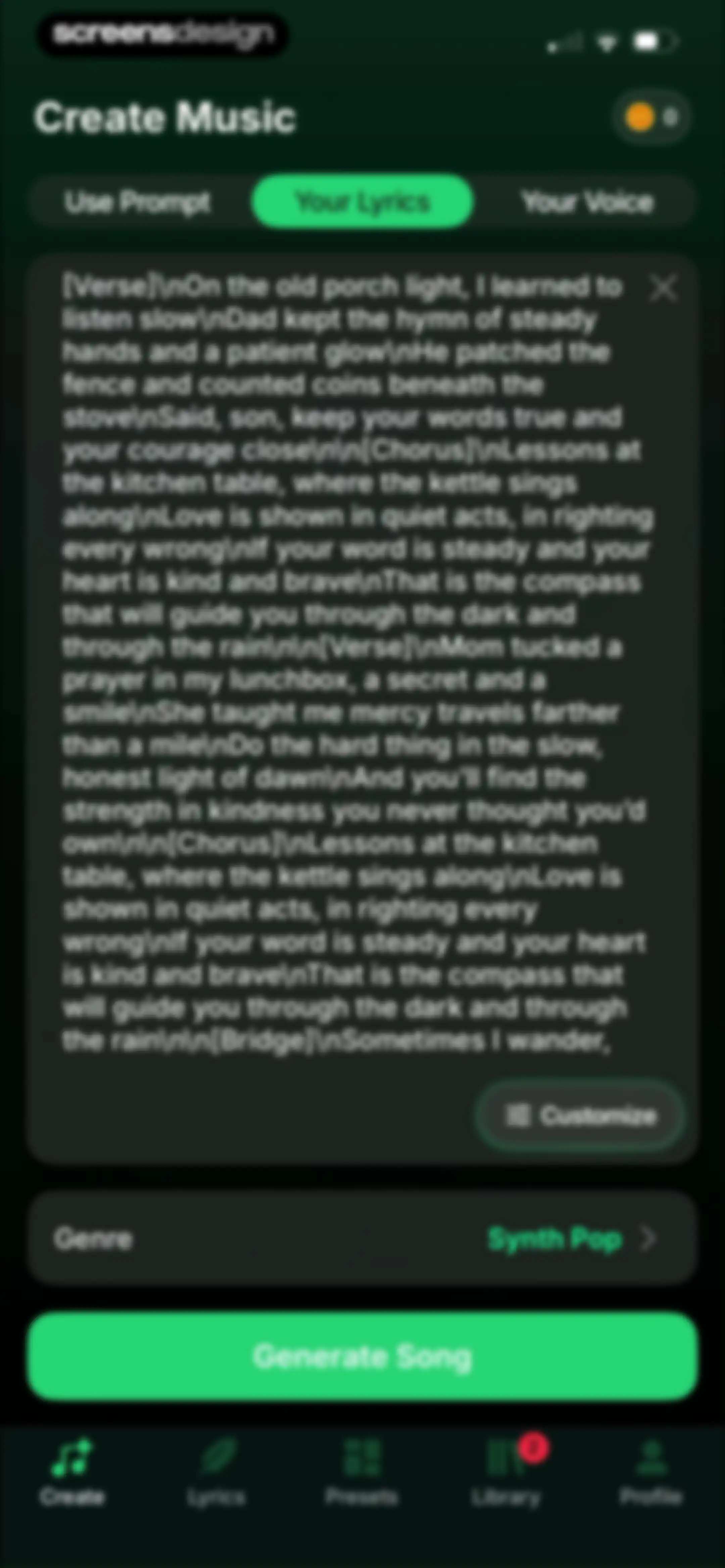 AI Song: AI Music Generator screen 37
