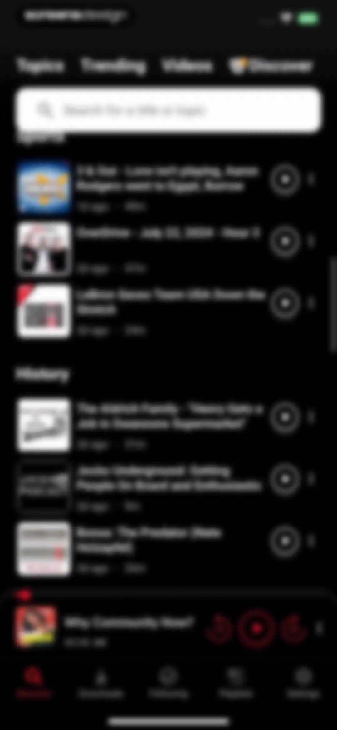 Player FM — Podcast App screen 47