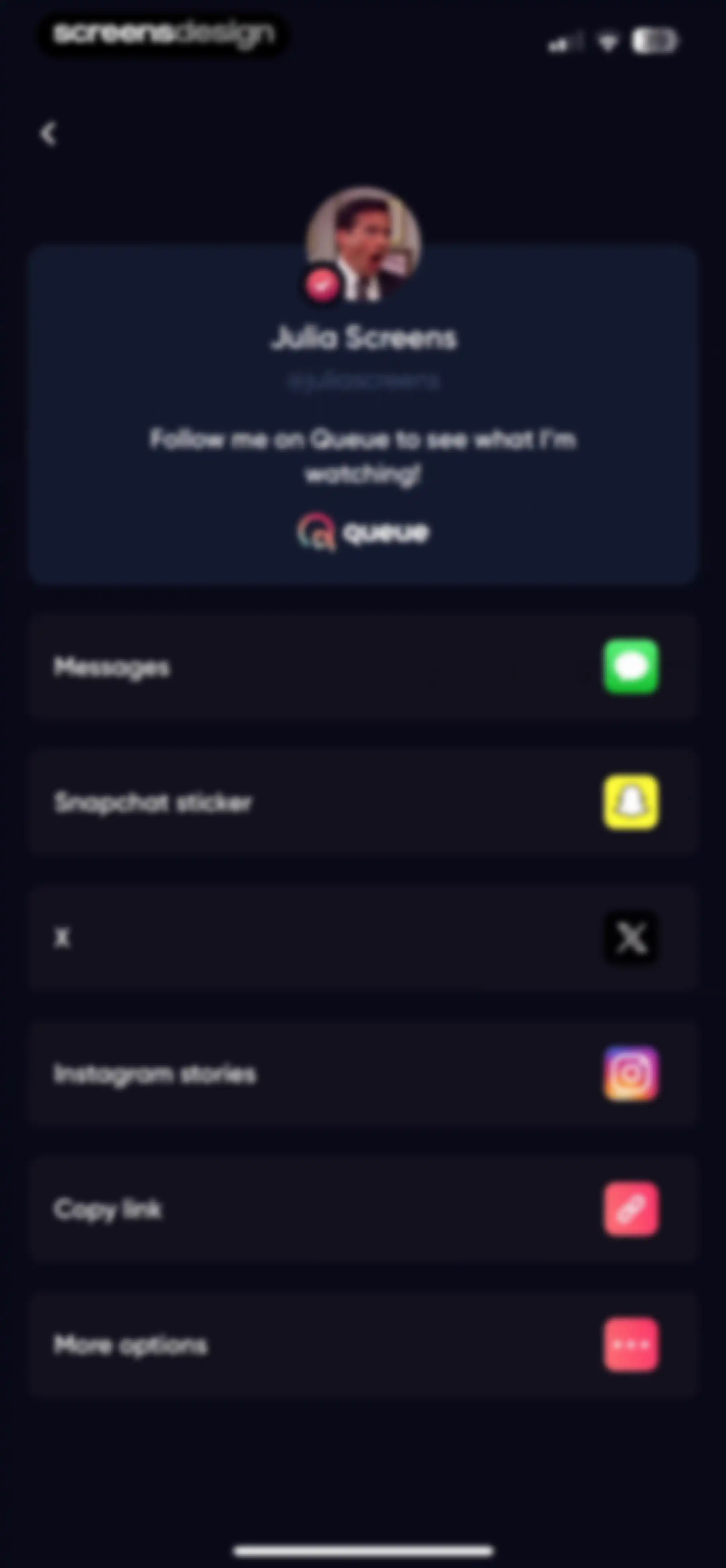 Queue - Find Movies & Shows screen 136