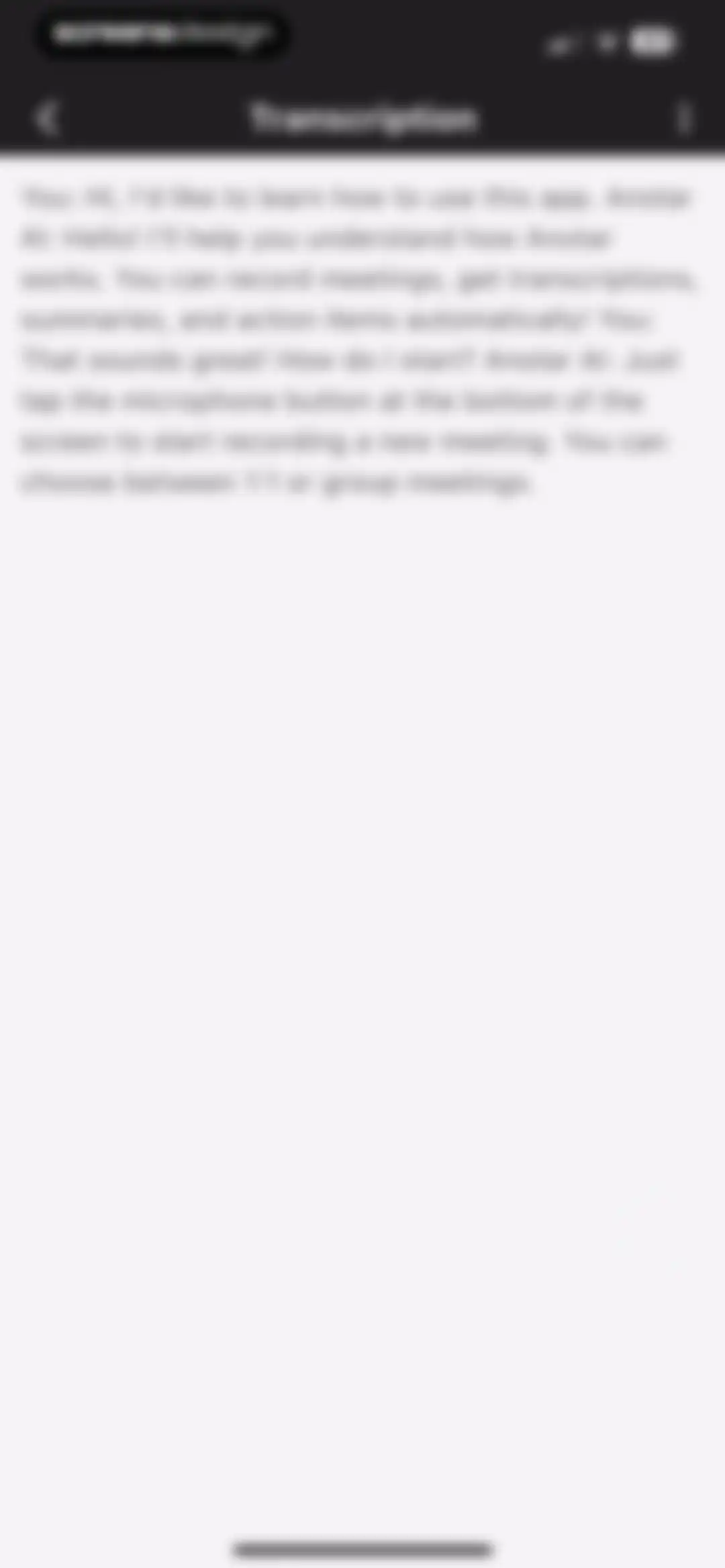 Anotar: Work Meeting Recorder screen 49