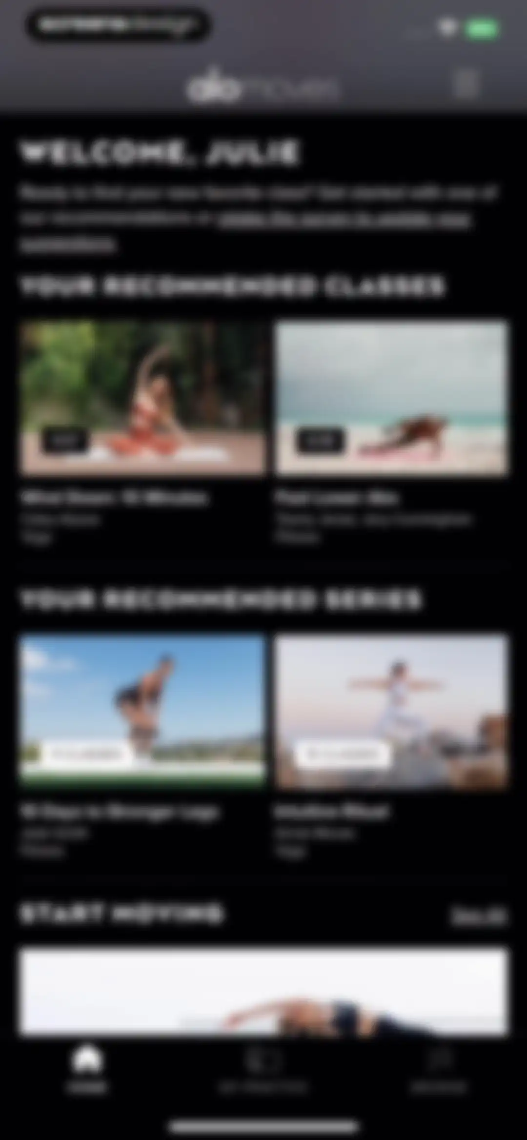 ALO Wellness Club screen 39